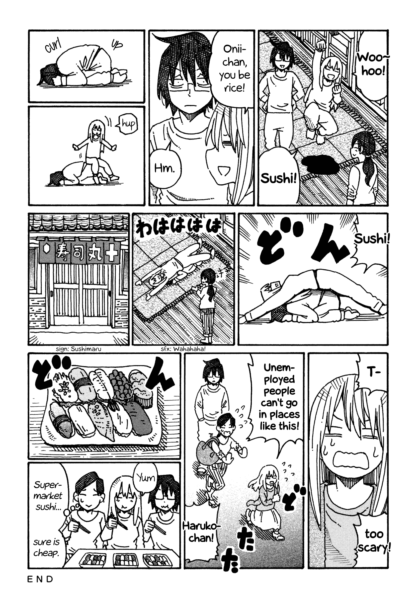 Hatarakanai Futari - Vol.9 Chapter 484: Sushi