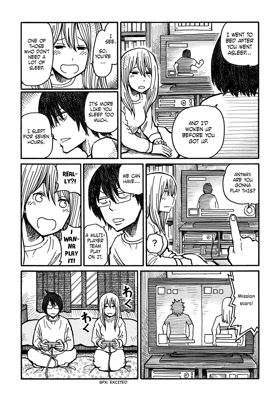 Hatarakanai Futari - Vol.1 Chapter 37 : Playing Video Games After Waking Up