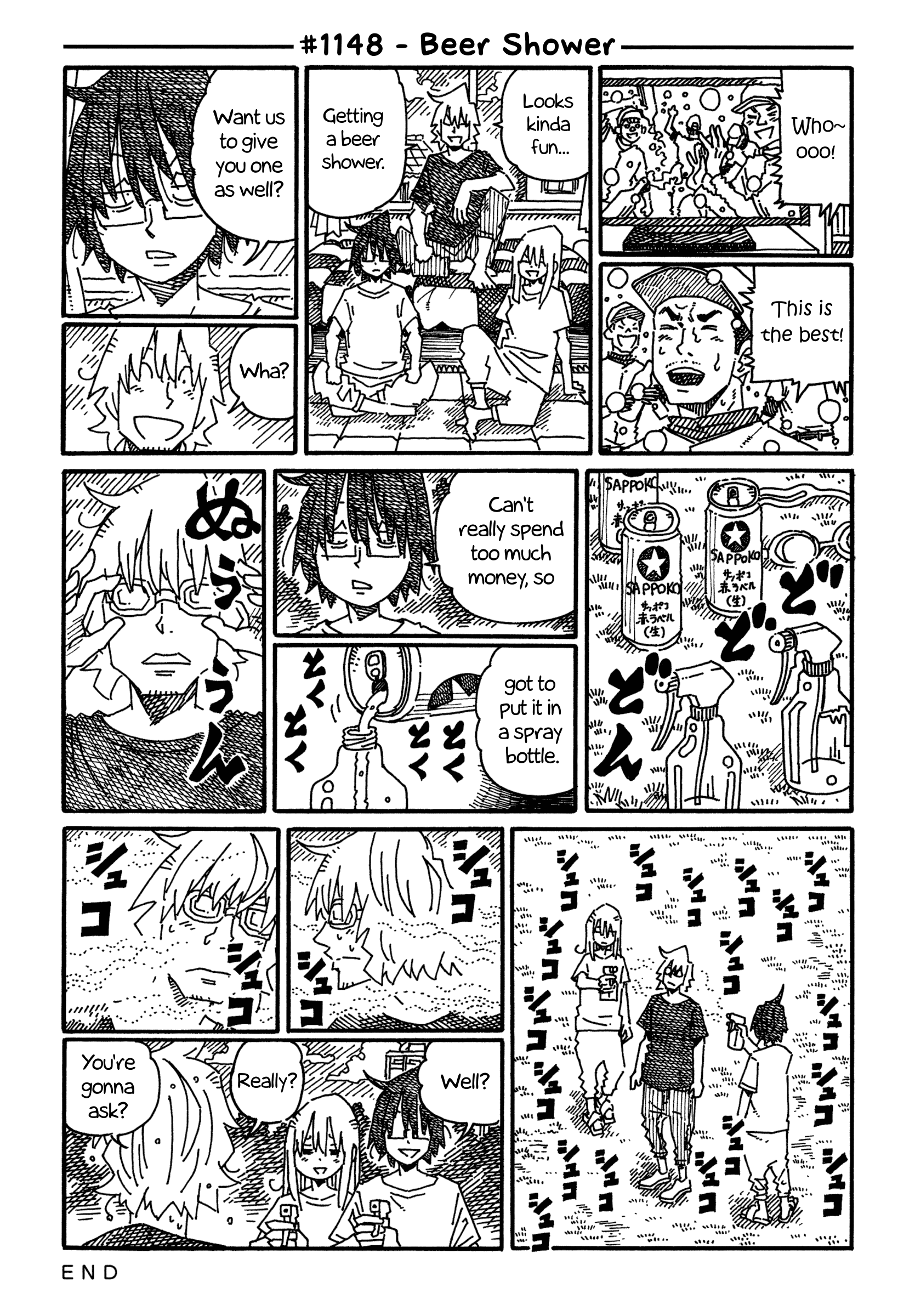 Hatarakanai Futari - Chapter 1148: Beer Shower