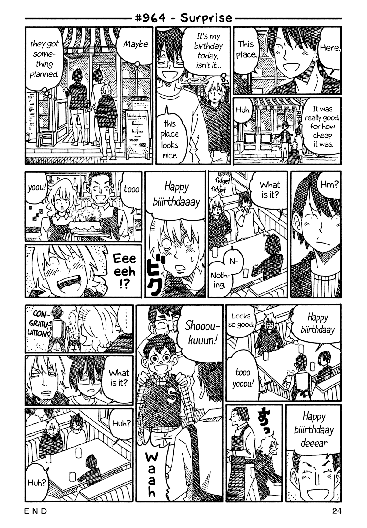 Hatarakanai Futari - Chapter 964: Surprise