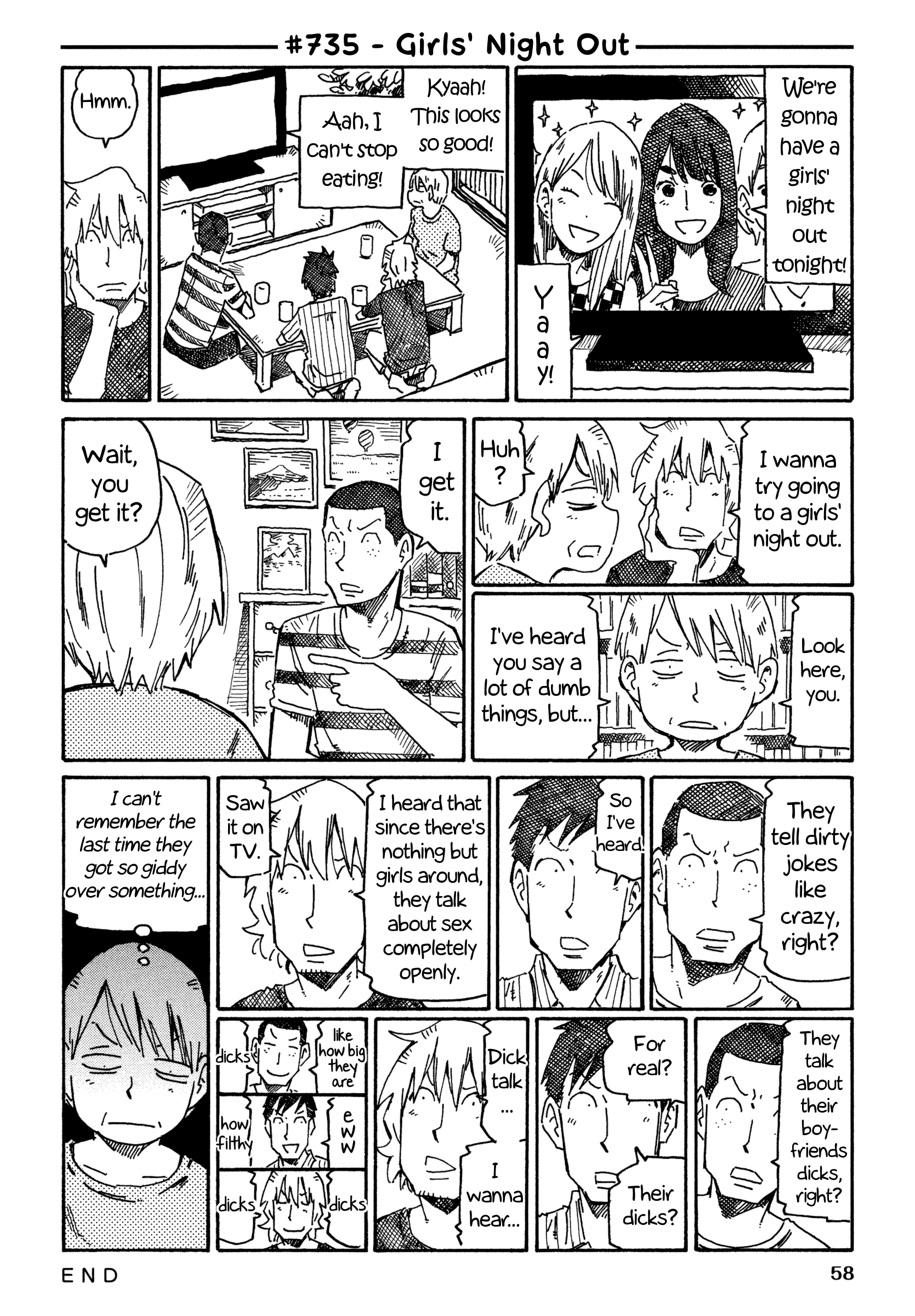 Hatarakanai Futari - Vol.12 Chapter 735: Girl's Night Out