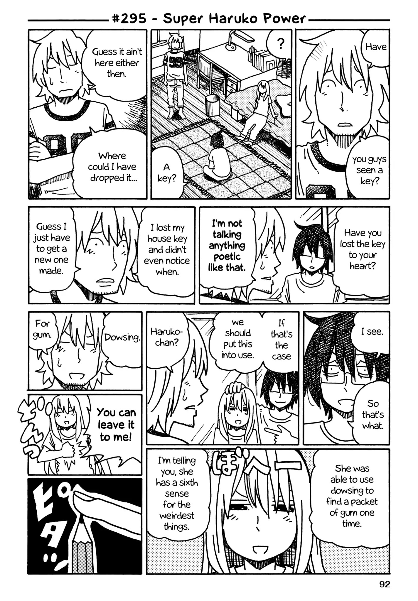 Hatarakanai Futari - Chapter 295: Super Haruko Power