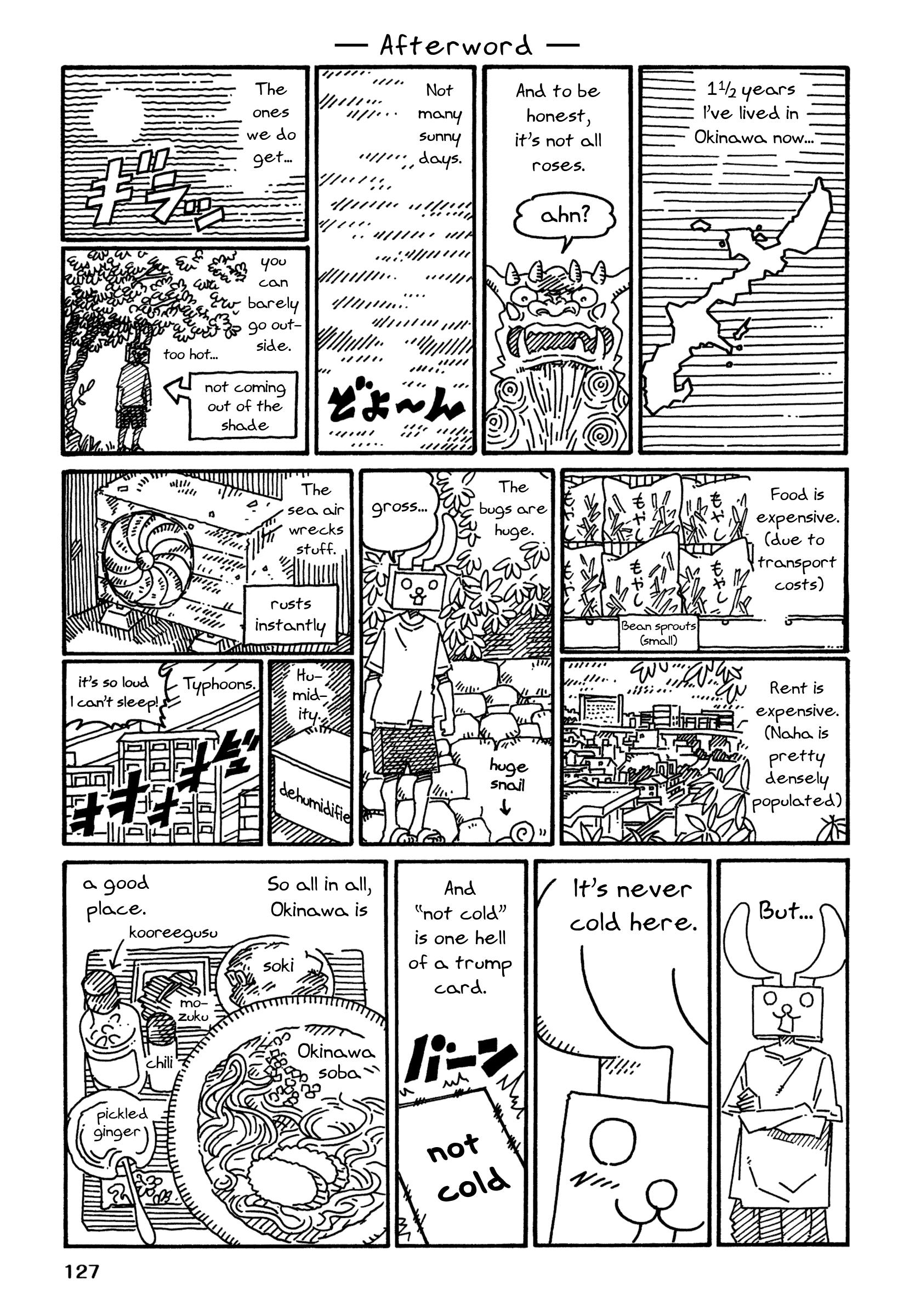 Hatarakanai Futari - Vol.21 Chapter 1372.3: Afterword