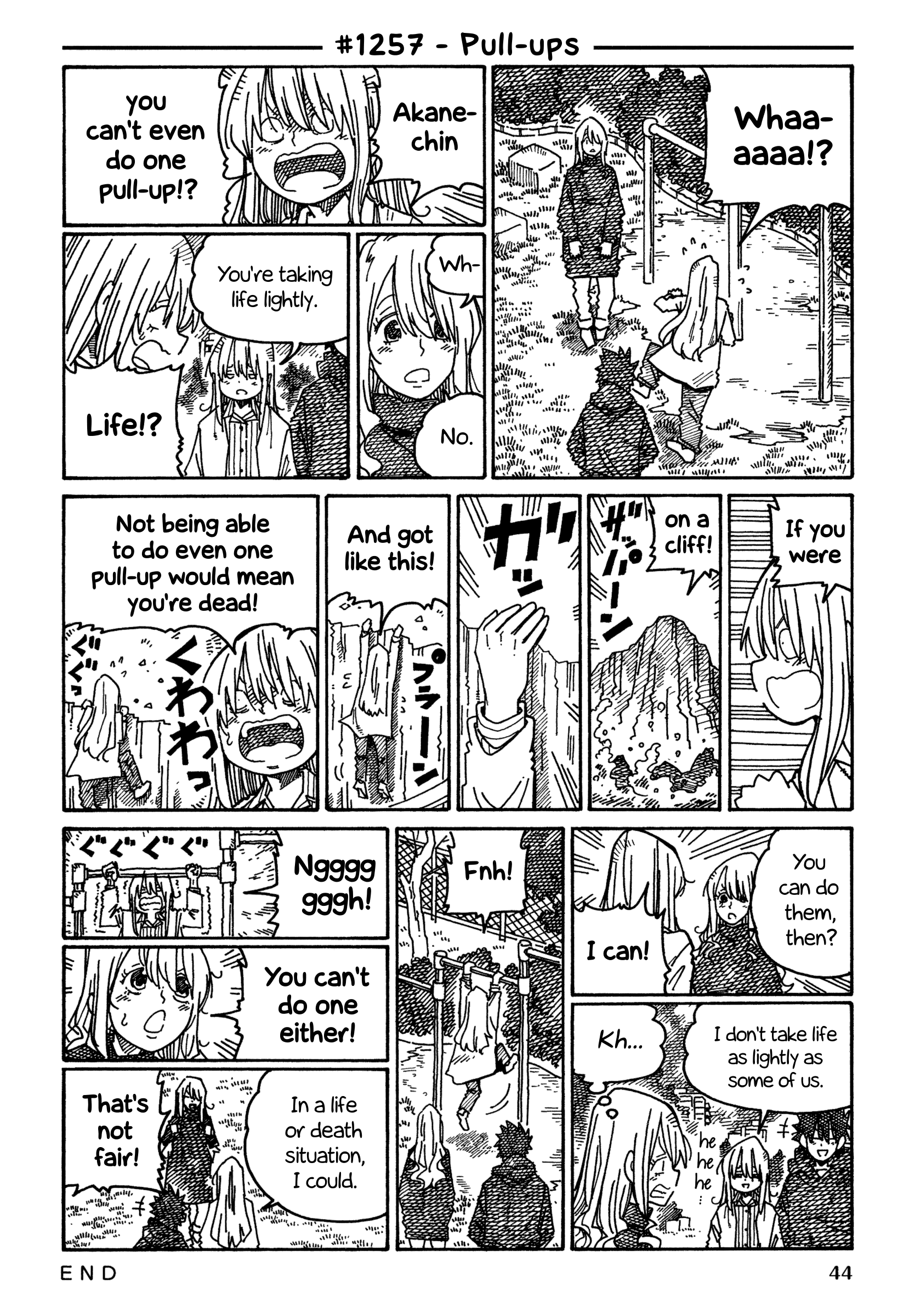 Hatarakanai Futari - Vol.20 Chapter 1257: Pull-Ups