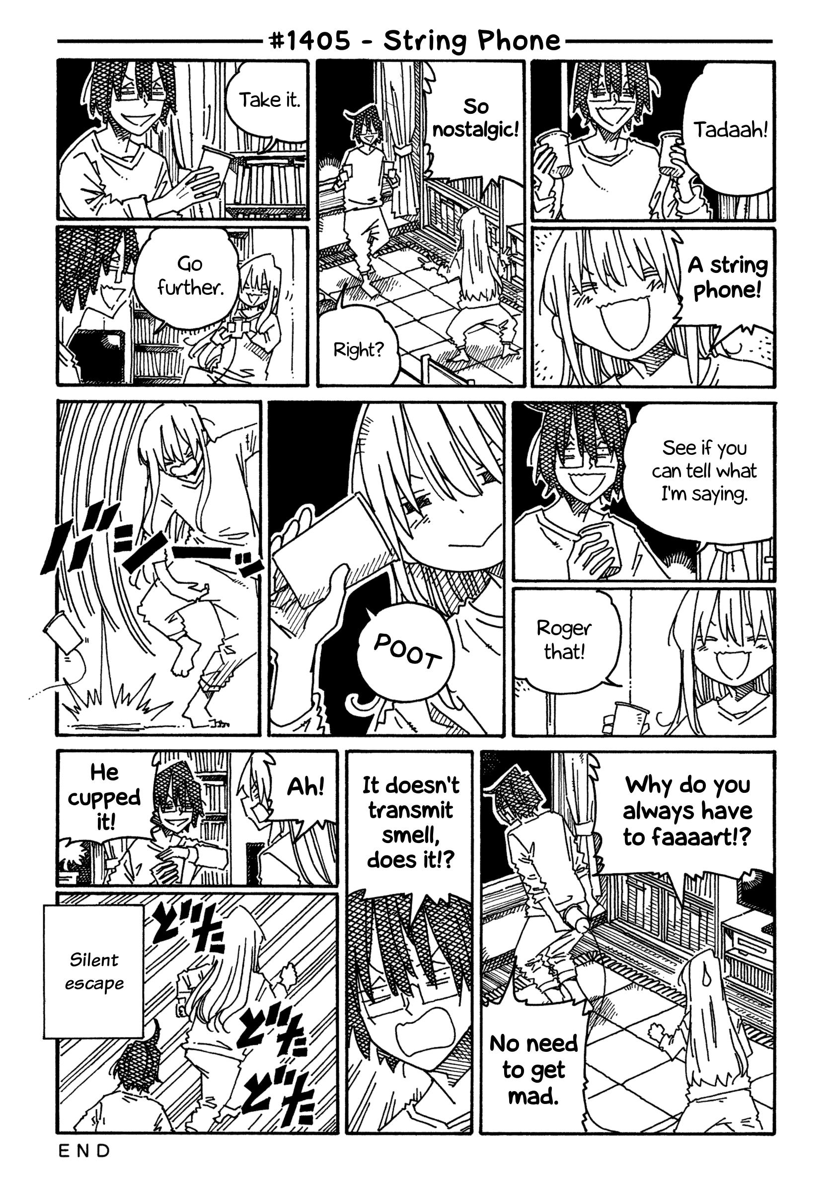 Hatarakanai Futari - Vol.22 Chapter 1405: String Phone