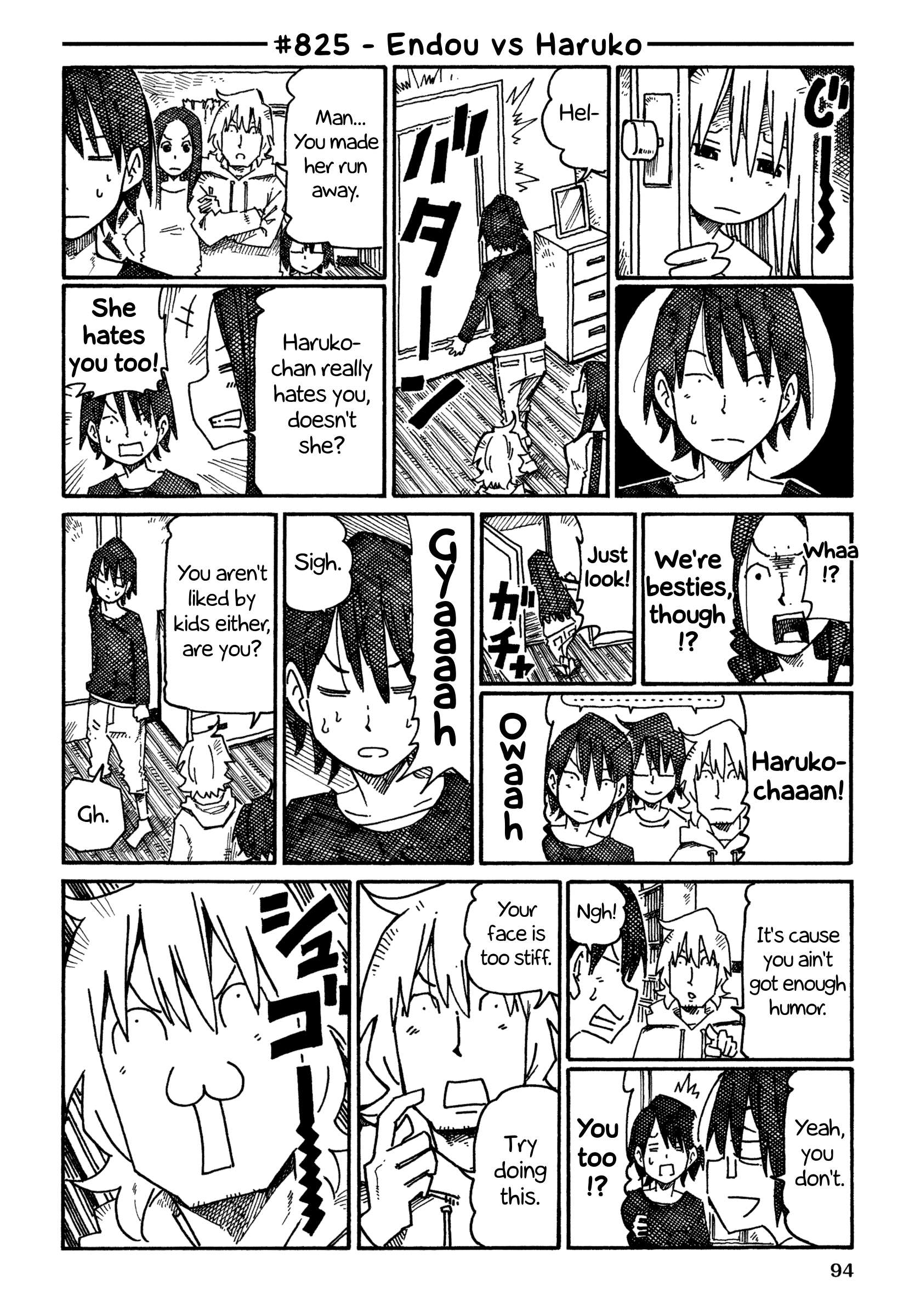 Hatarakanai Futari - Vol.13 Chapter 825: Endou Vs Haruko