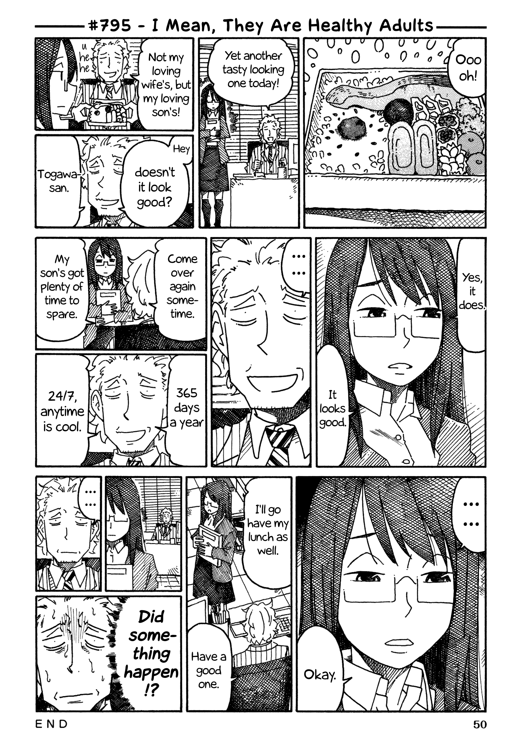 Hatarakanai Futari - Vol.13 Chapter 795: I Mean, They Are Healthy Adults