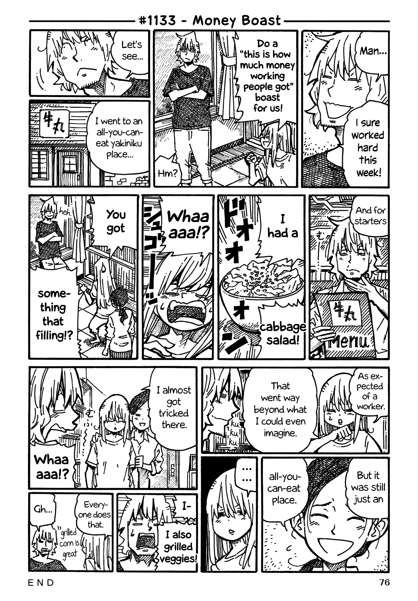 Hatarakanai Futari - Vol.18 Chapter 1133: Money Boast