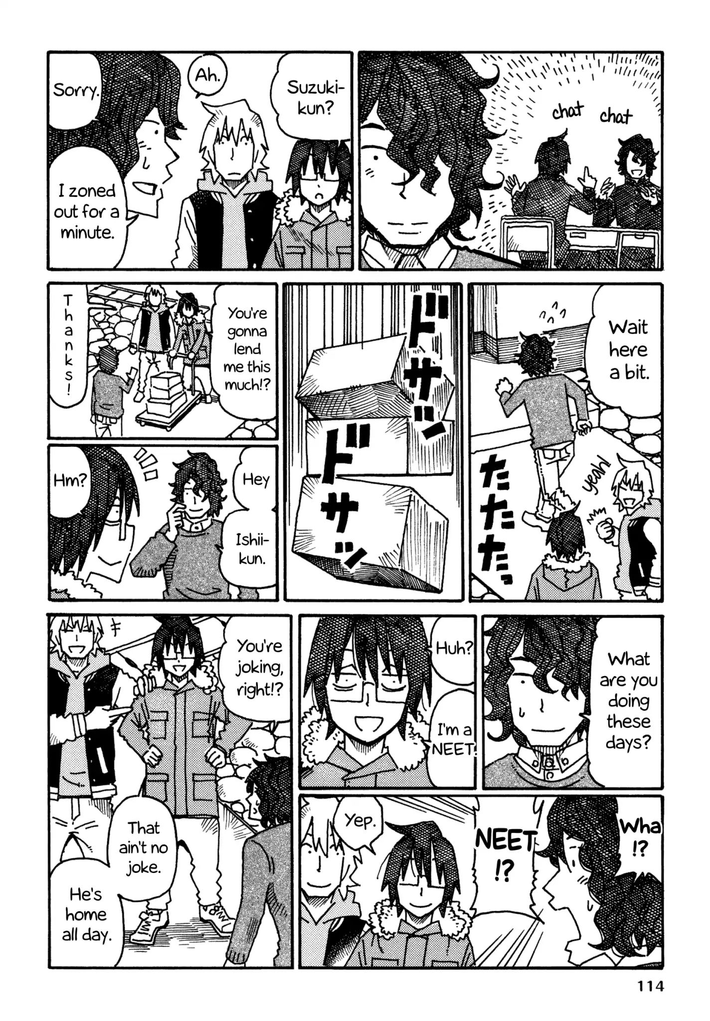 Hatarakanai Futari - Vol.10 Chapter 615: Manga Retreat