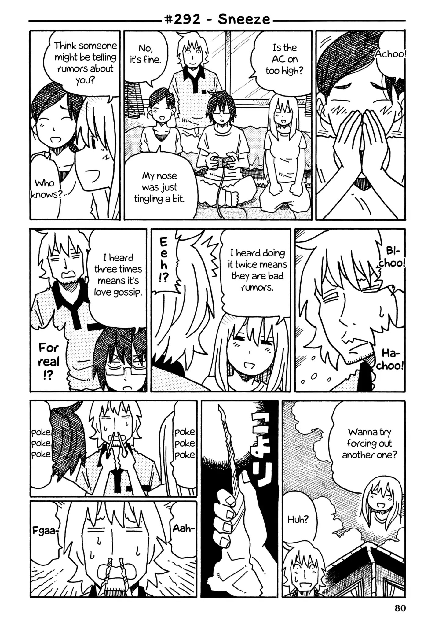 Hatarakanai Futari - Chapter 292: Sneeze