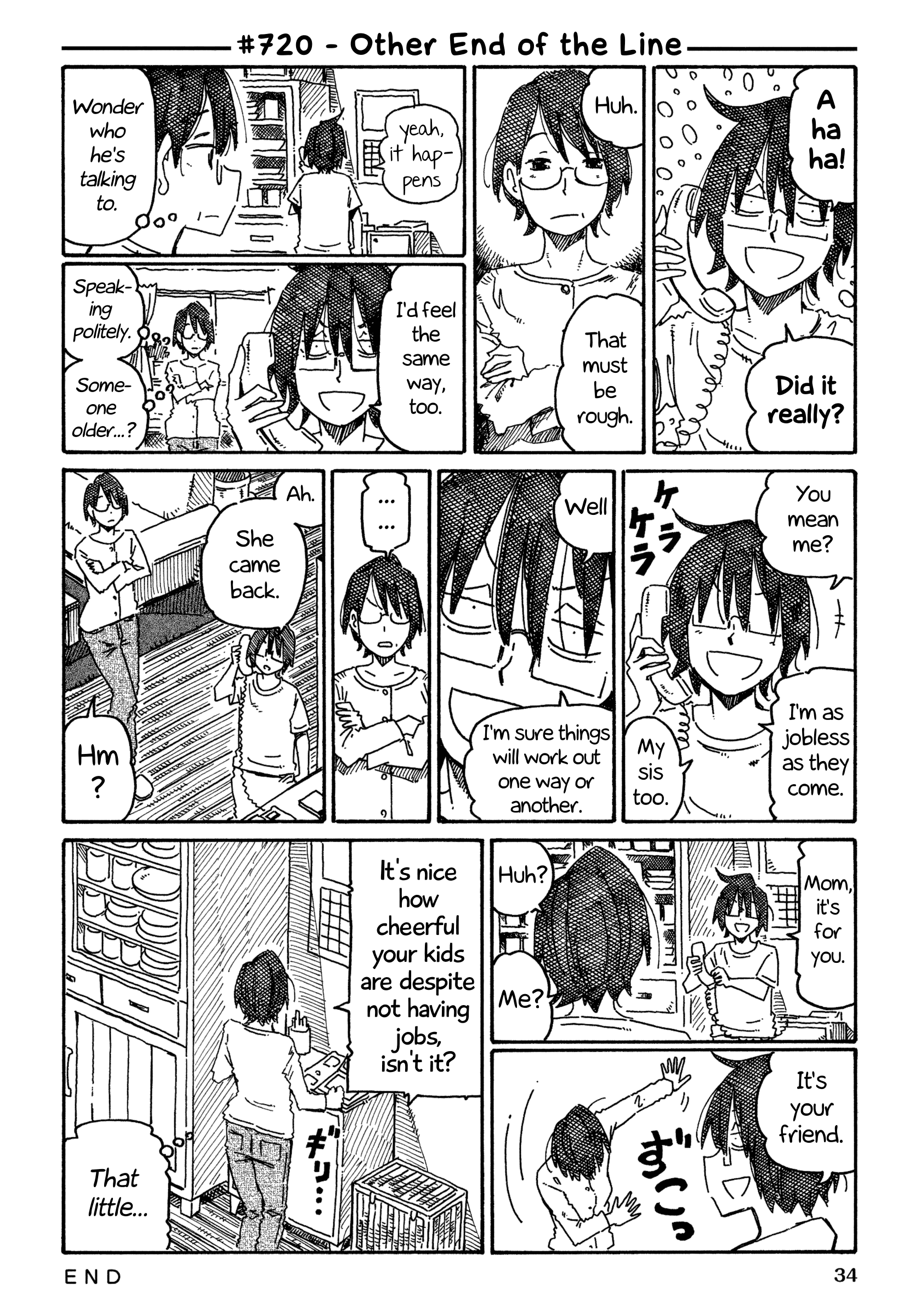 Hatarakanai Futari - Vol.12 Chapter 720: Other End Of The Line