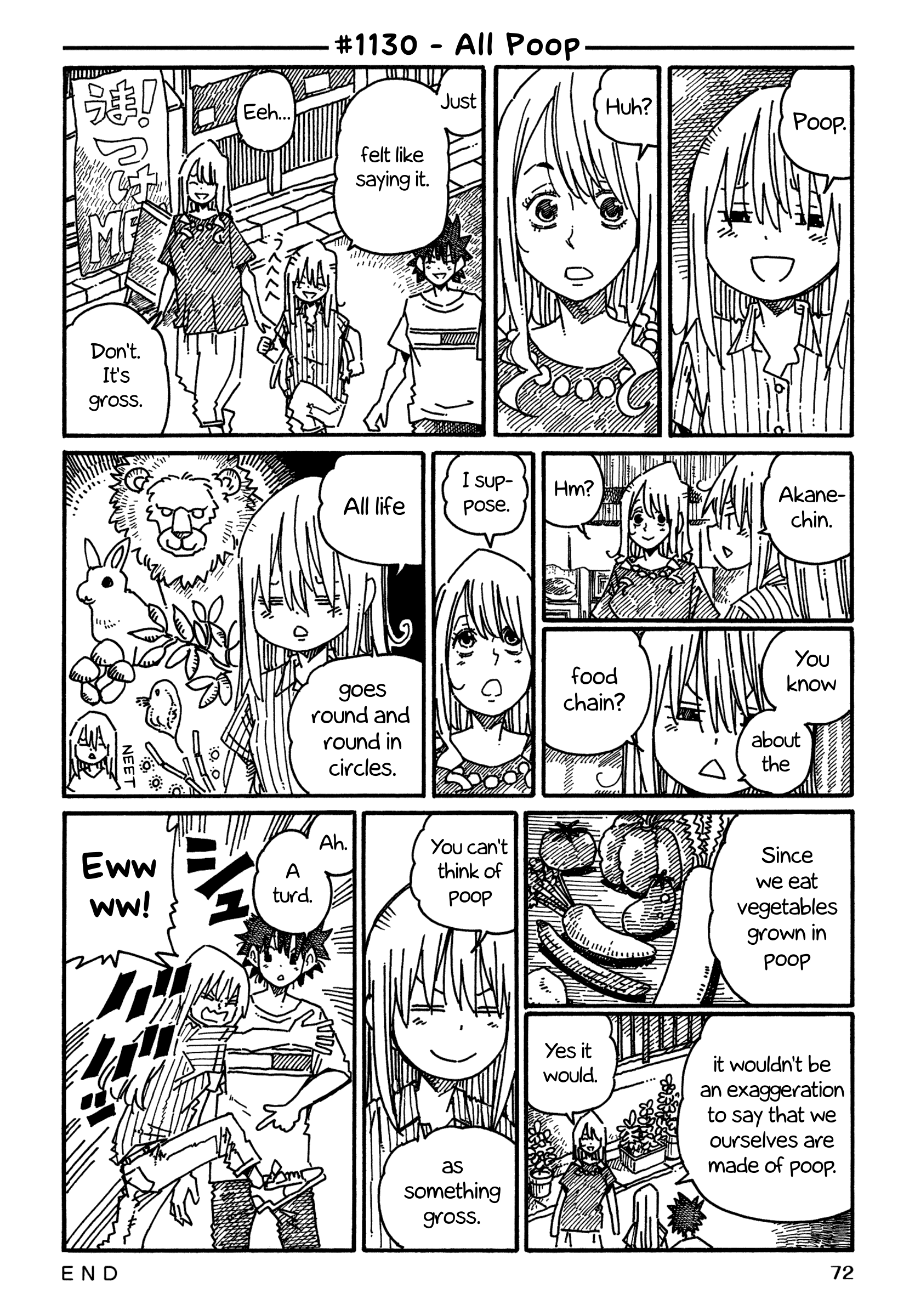 Hatarakanai Futari - Vol.18 Chapter 1130: All Poop