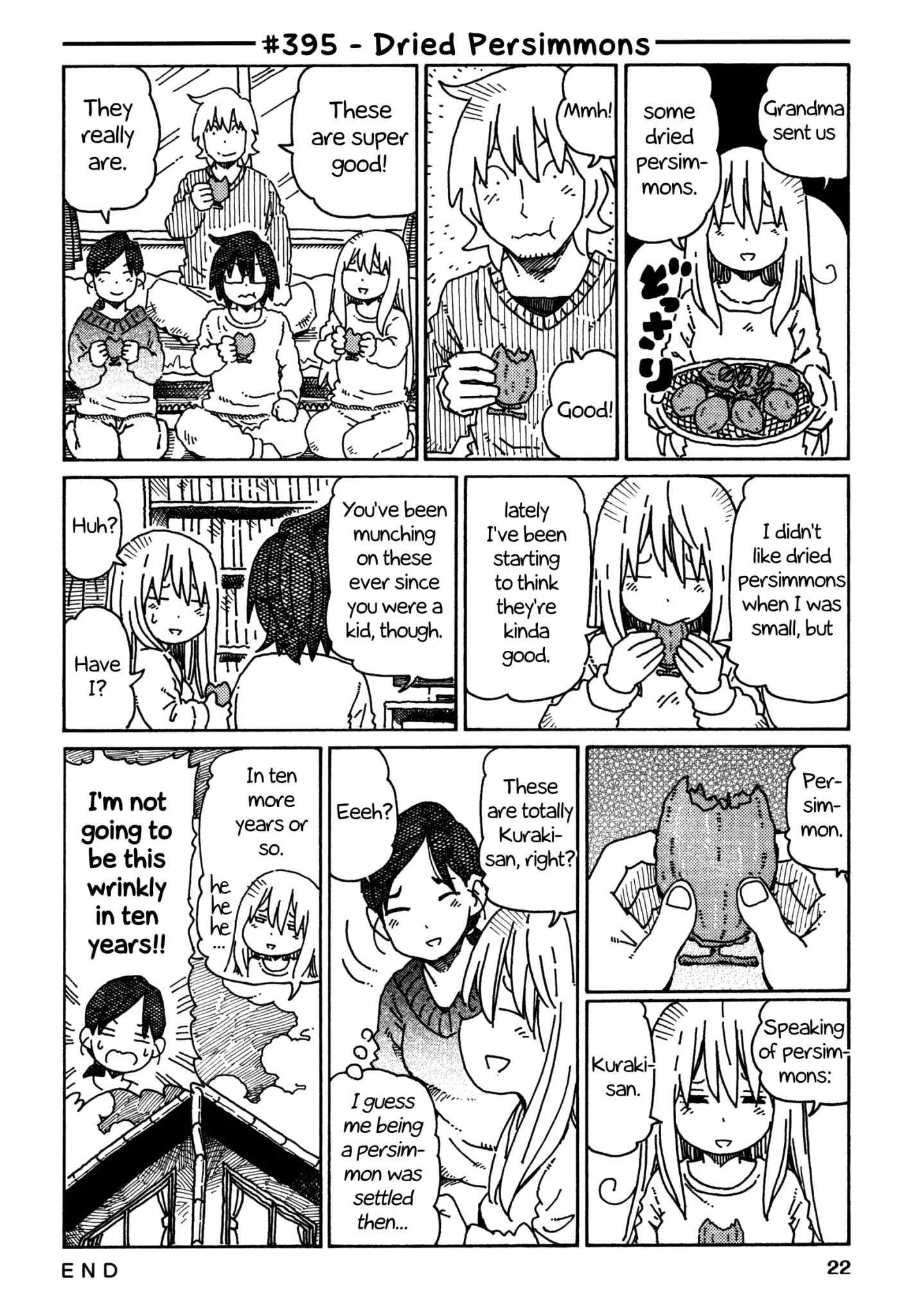 Hatarakanai Futari - Vol.8 Chapter 395: Dried Persimmons