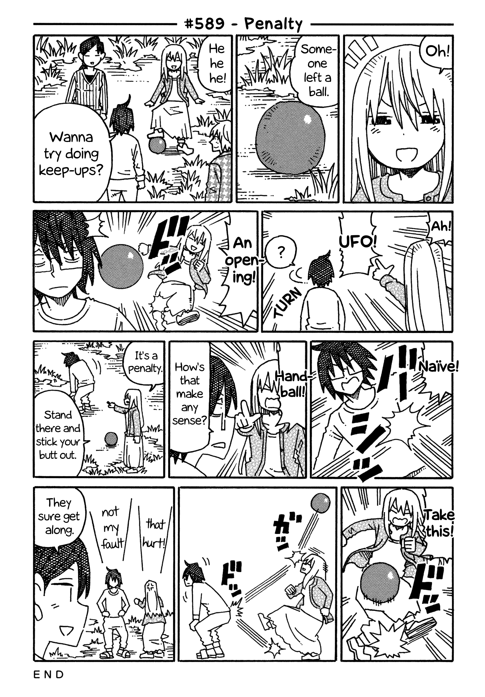 Hatarakanai Futari - Vol.10 Chapter 589: Penalty