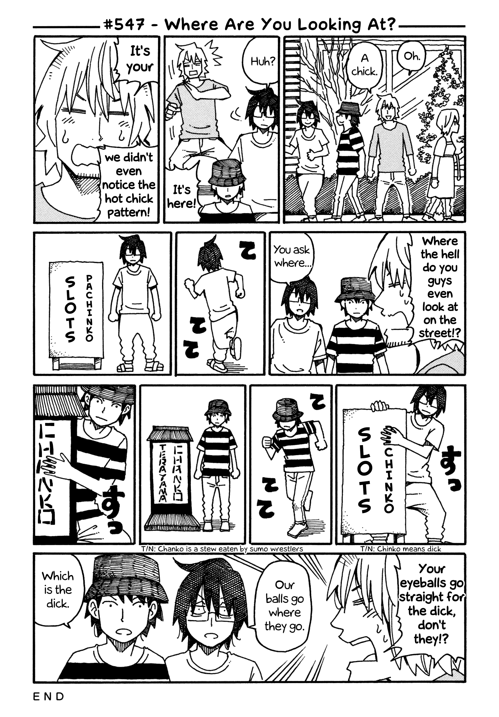 Hatarakanai Futari - Vol.10 Chapter 547: Where Are You Looking At?