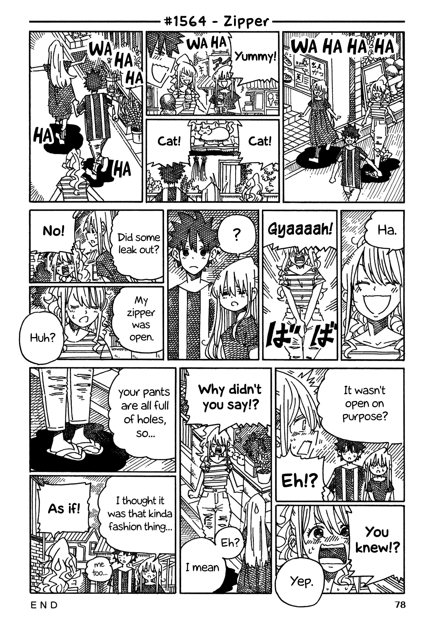 Hatarakanai Futari - Vol.24 Chapter 1564: Zipper