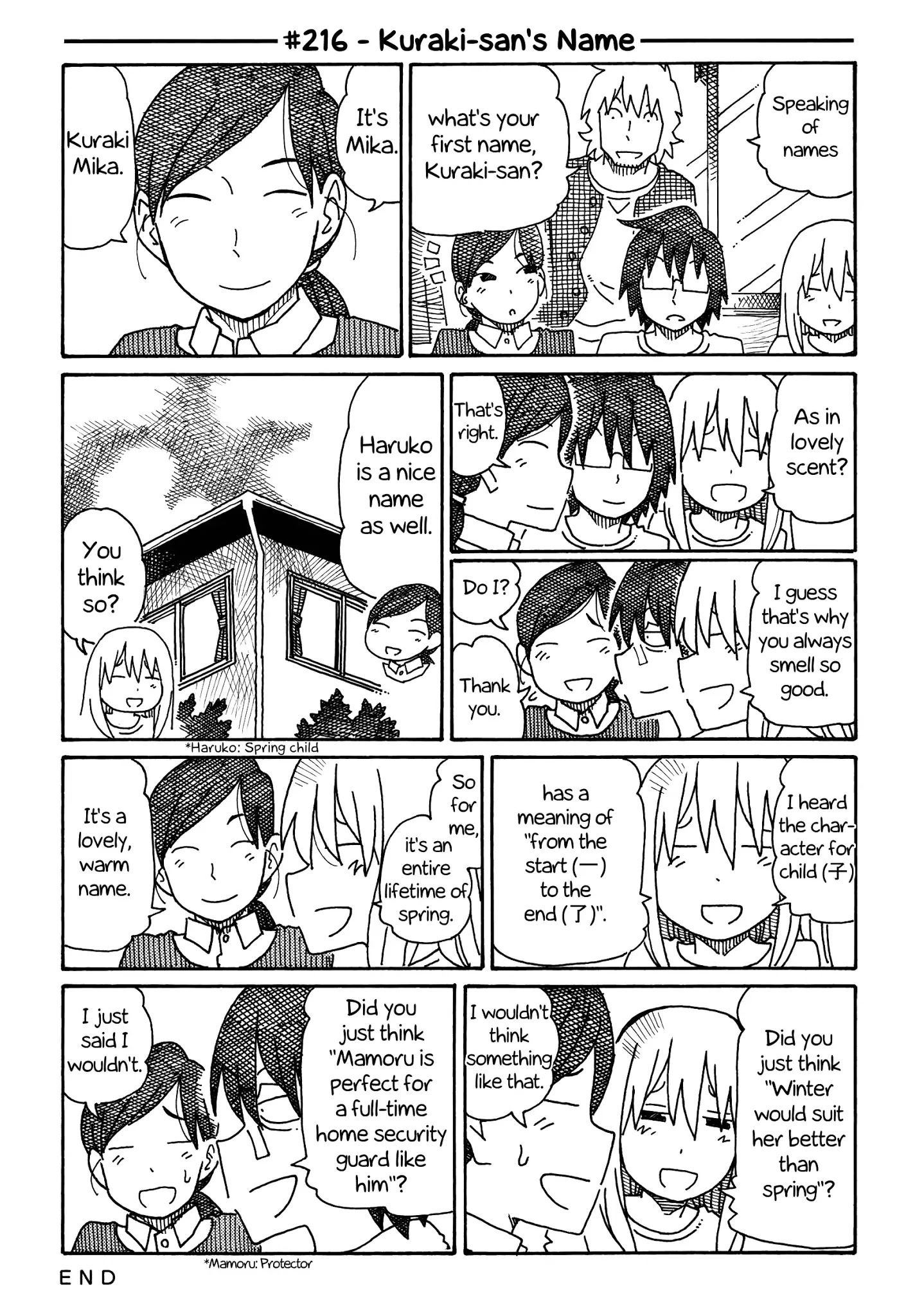 Hatarakanai Futari - Chapter 216: Kuraki-San's Name