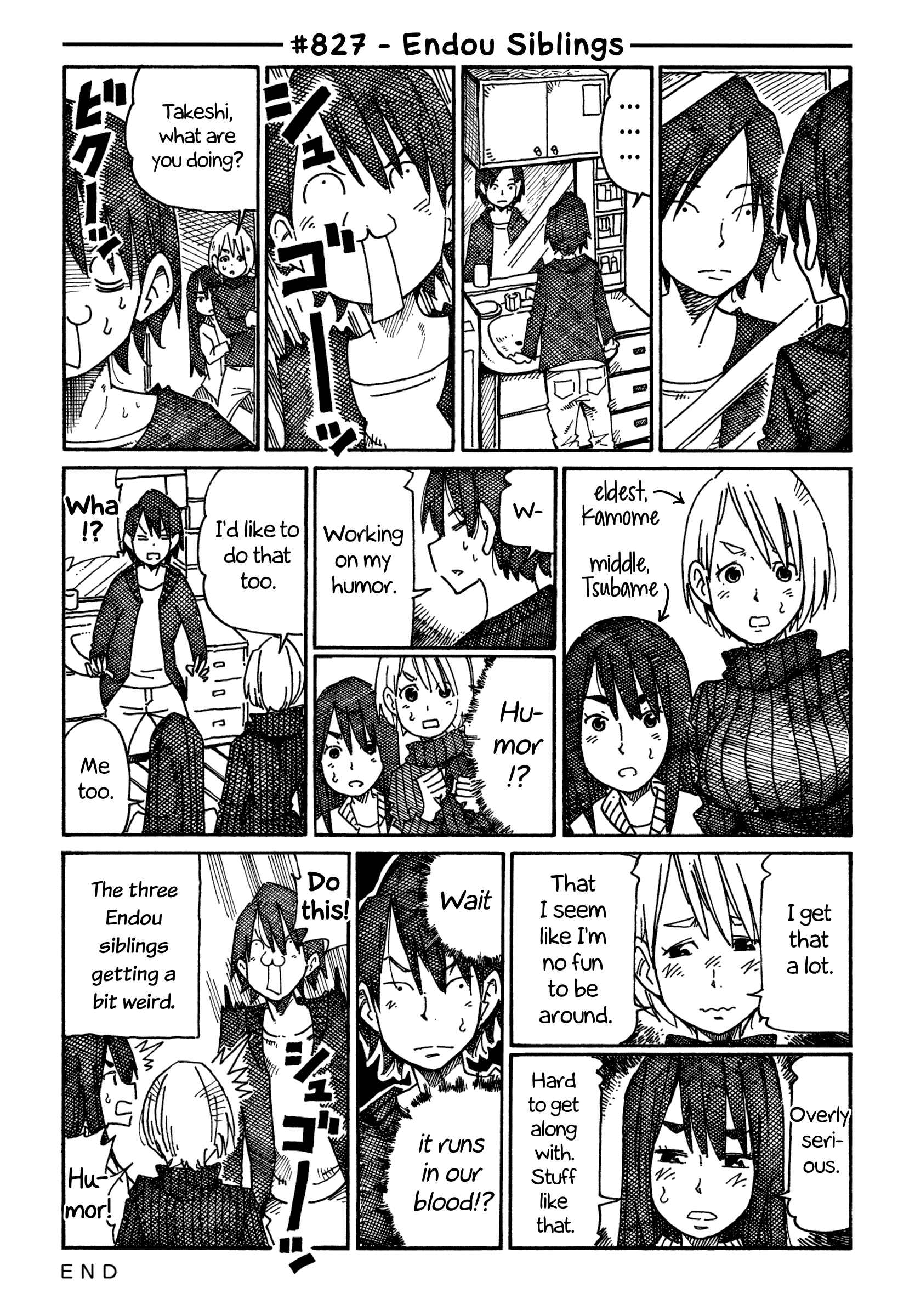 Hatarakanai Futari - Vol.13 Chapter 827: Endou Siblings