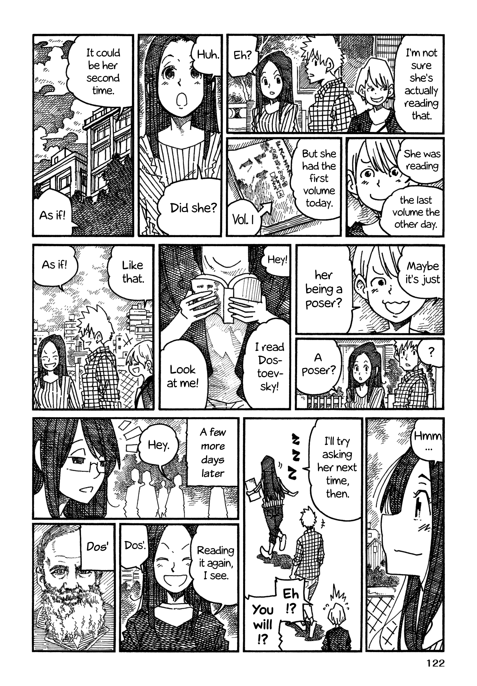 Hatarakanai Futari - Vol.17 Chapter 1085.2: Inamori-San, Togawa-San & Dostoevsky