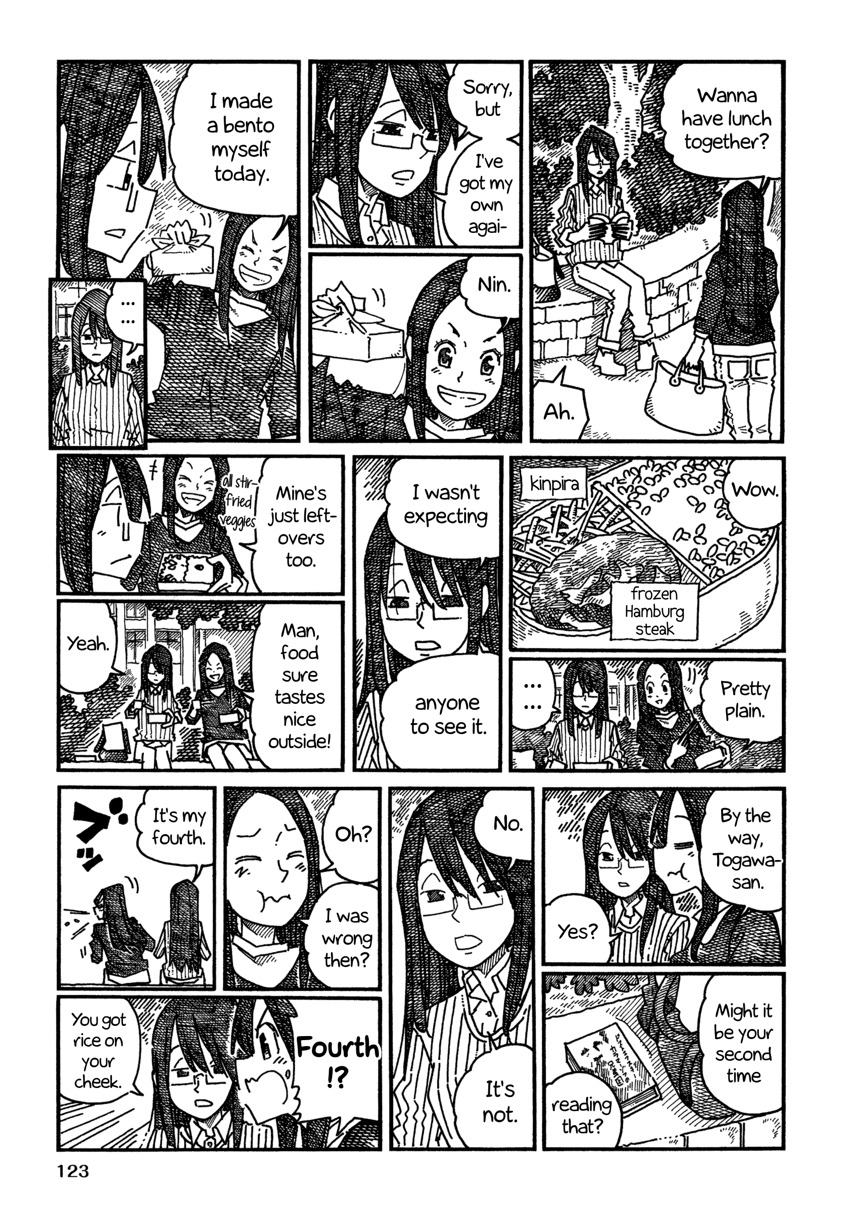 Hatarakanai Futari - Vol.17 Chapter 1085.2: Inamori-San, Togawa-San & Dostoevsky