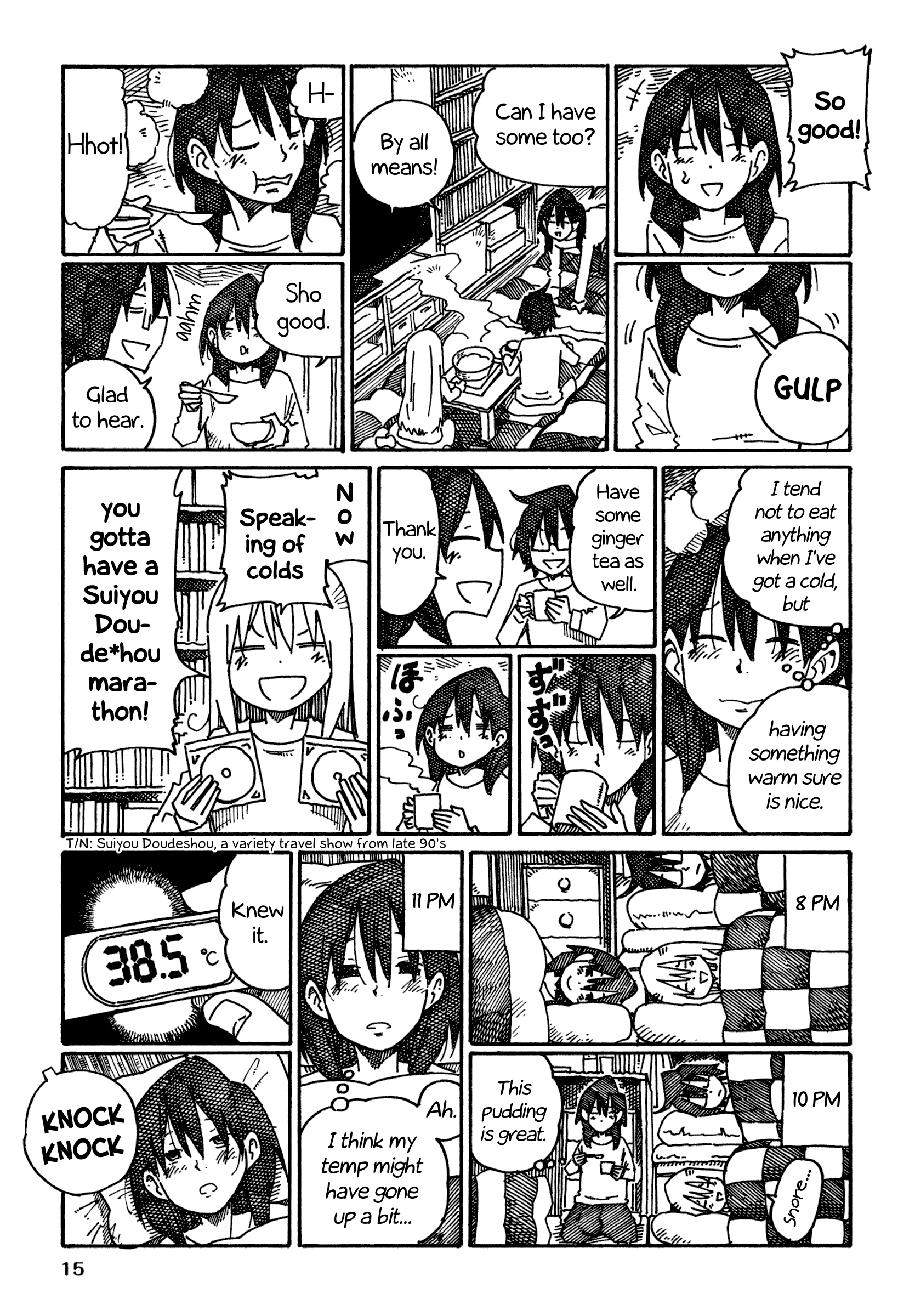 Hatarakanai Futari - Vol.14 Chapter 838: Flu Sleepover