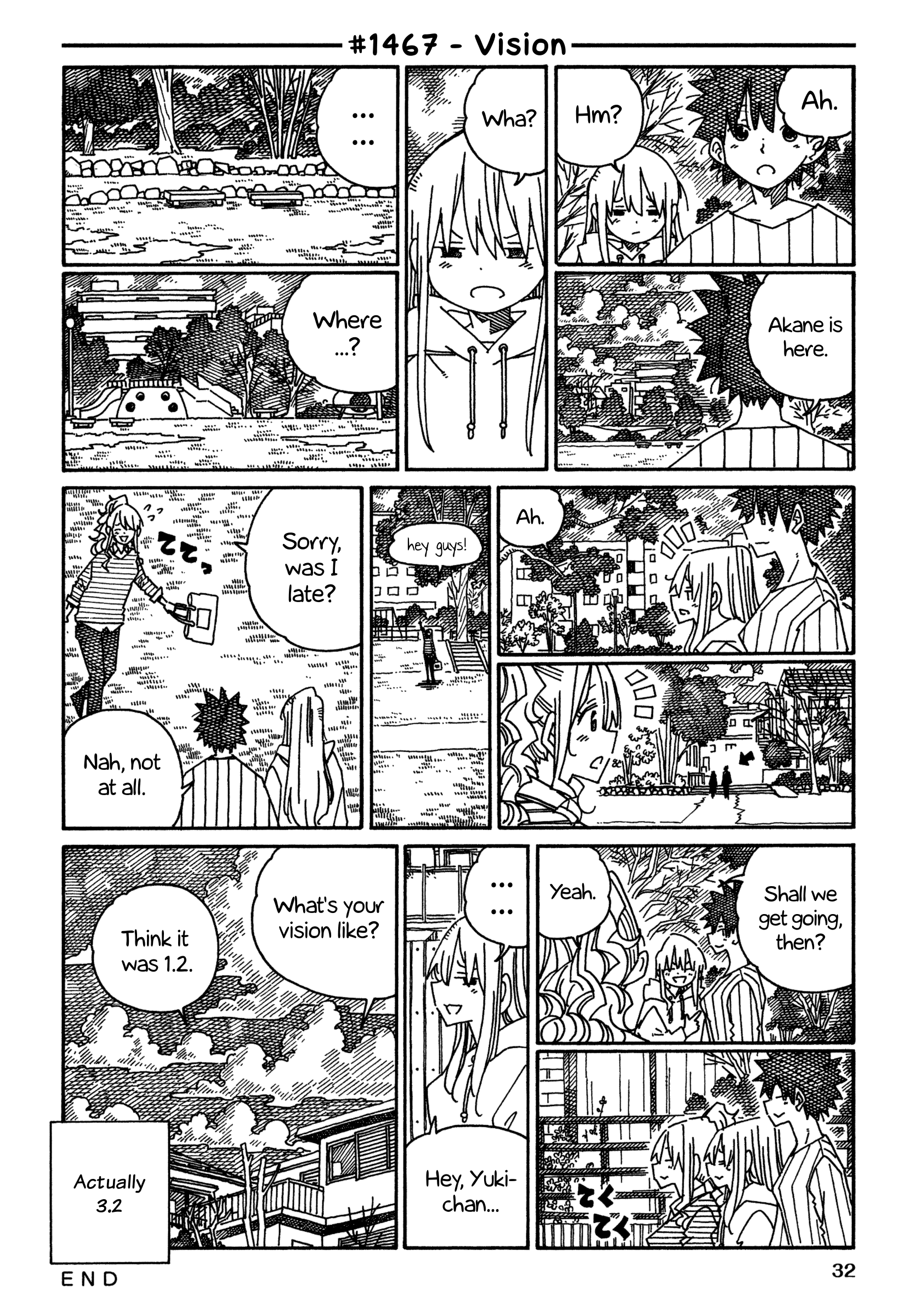 Hatarakanai Futari - Vol.23 Chapter 1467: Vision