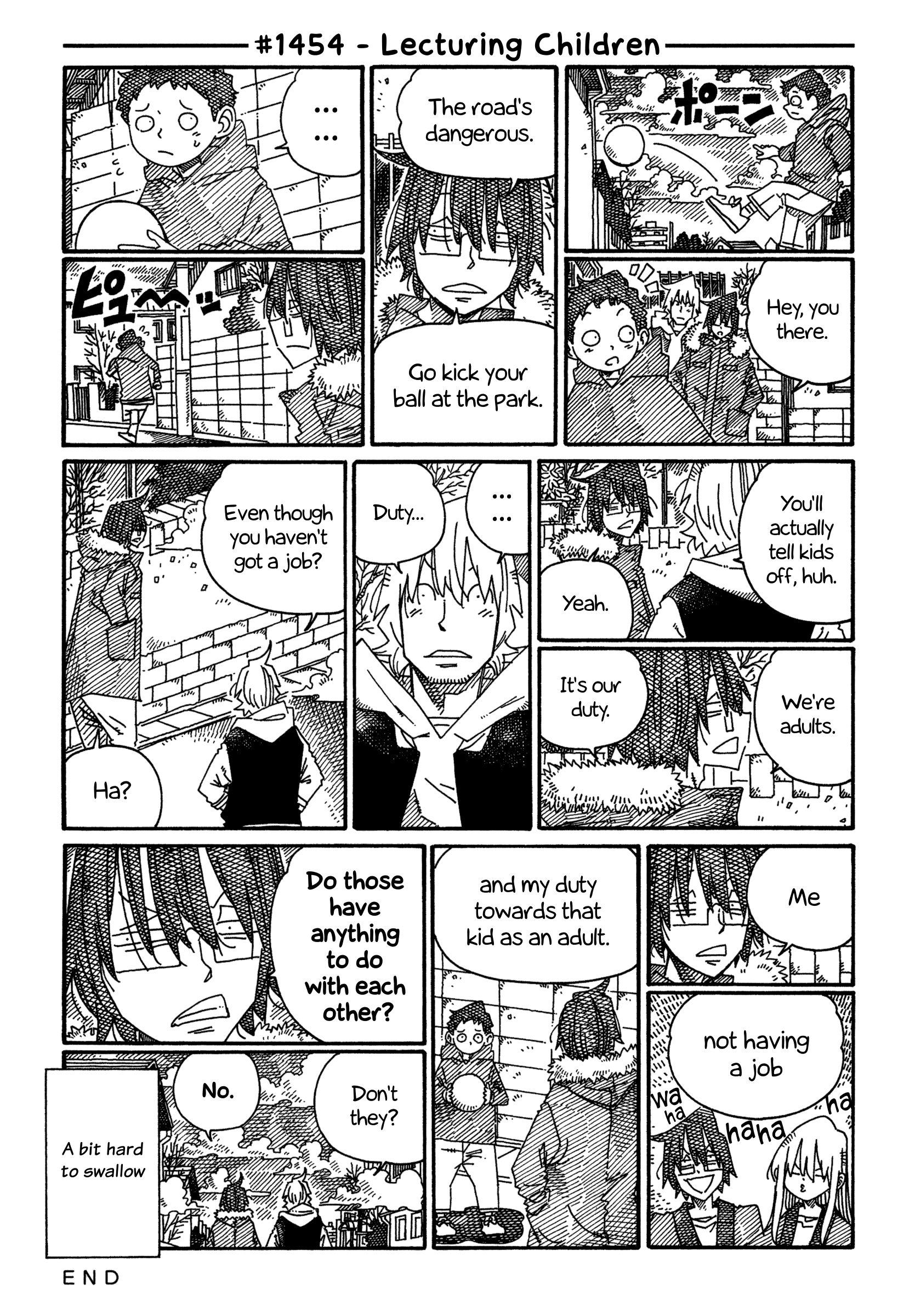 Hatarakanai Futari - Vol.23 Chapter 1454: Lecturing Children