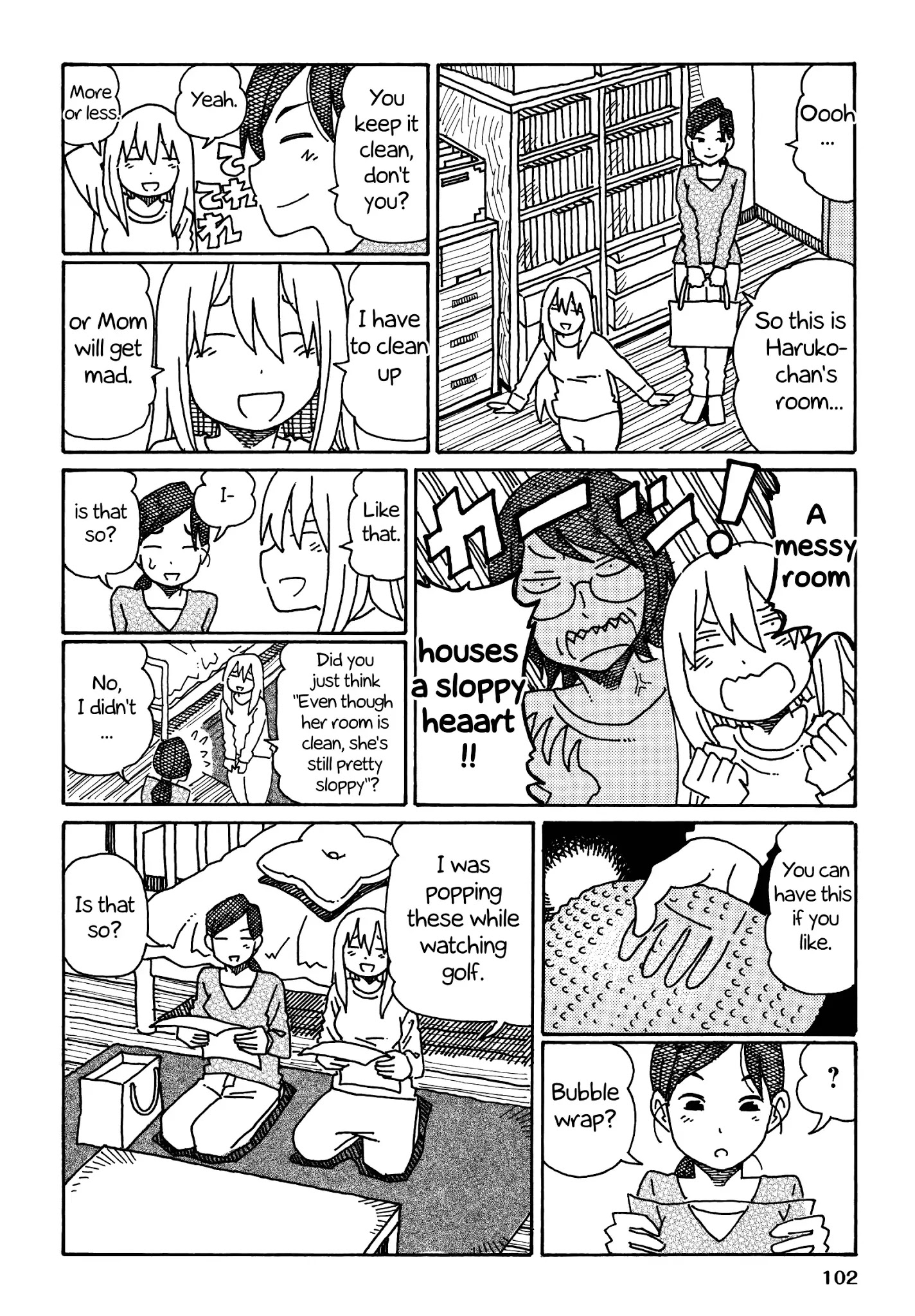 Hatarakanai Futari - Chapter 247: Haruko's Room