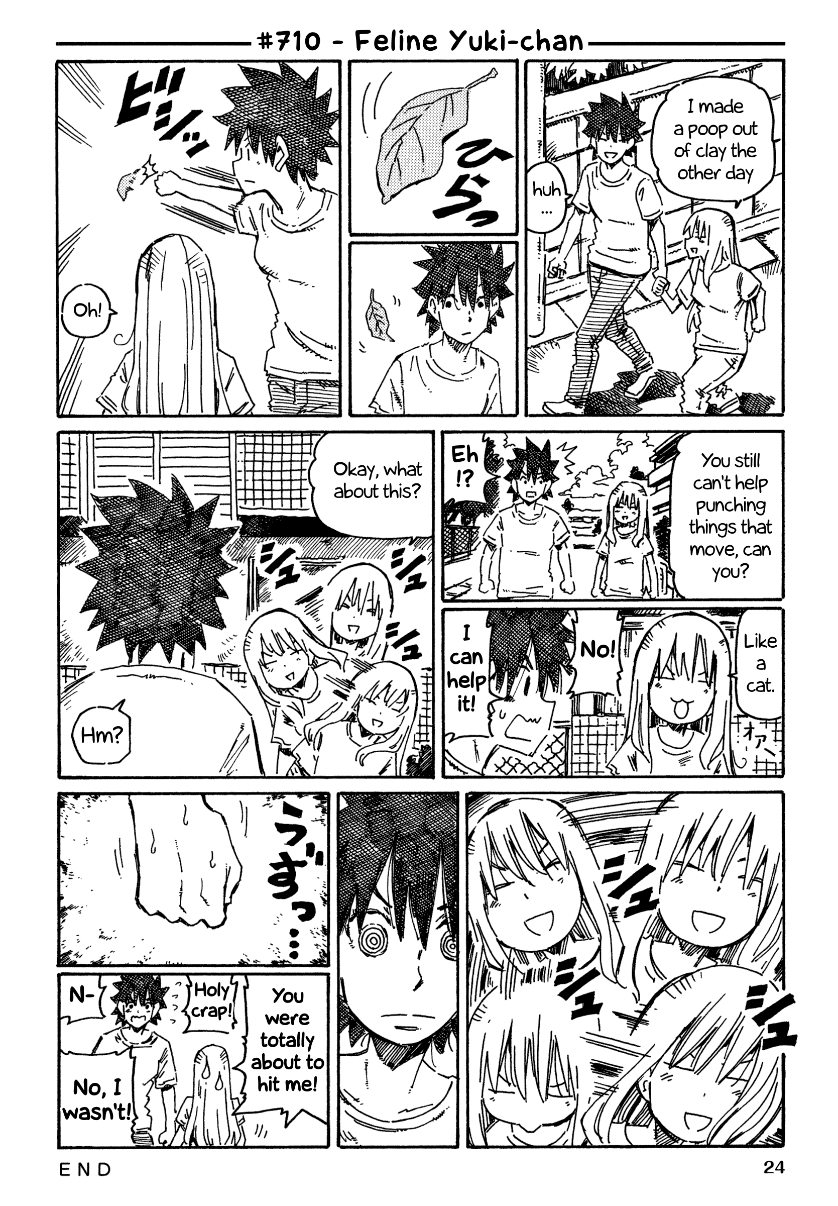 Hatarakanai Futari - Vol.12 Chapter 710: Feline Yuki-Chan