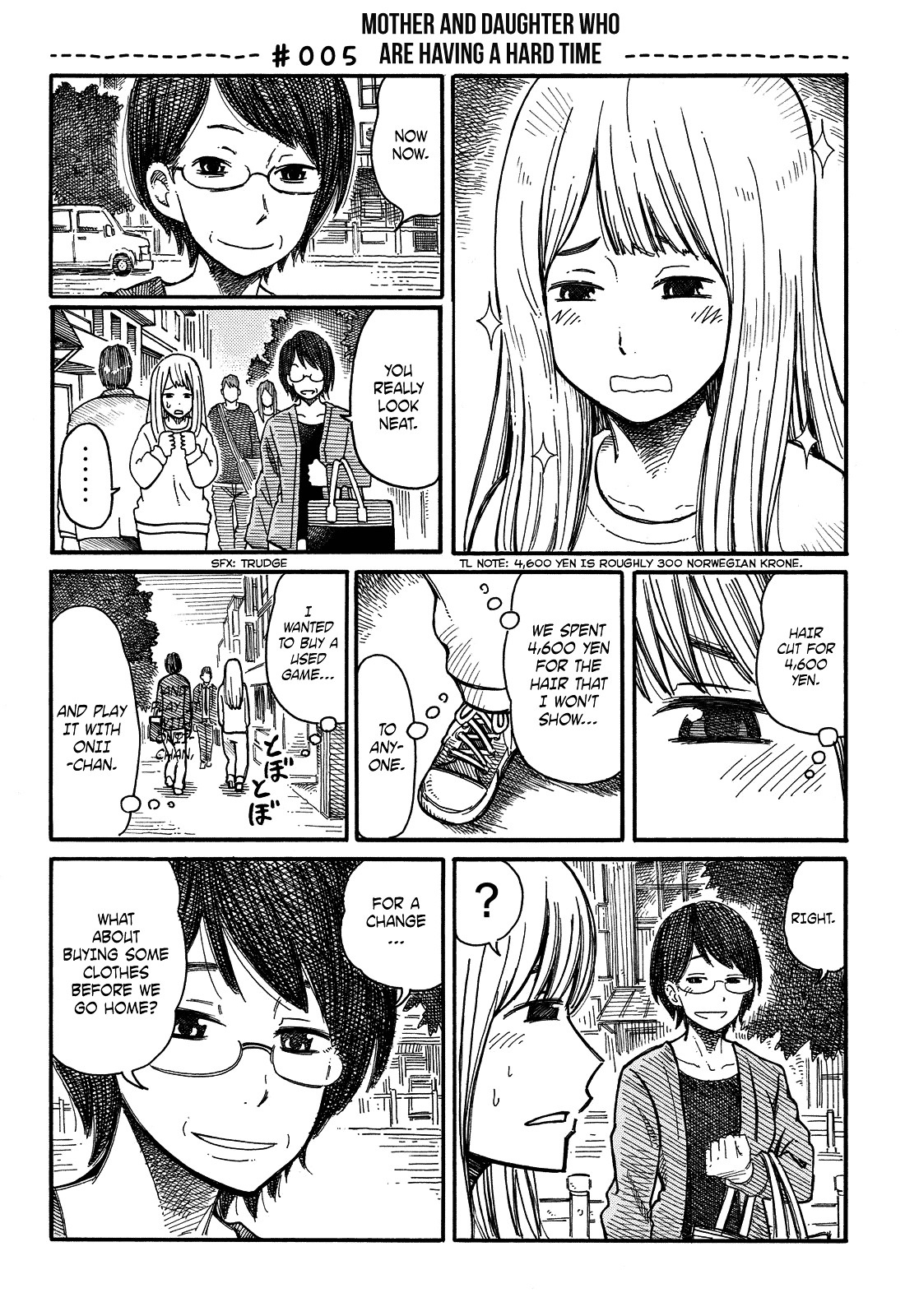 Hatarakanai Futari - Vol.1 Chapter 5 : Mother And Daughter Who Are Having A Hard Time