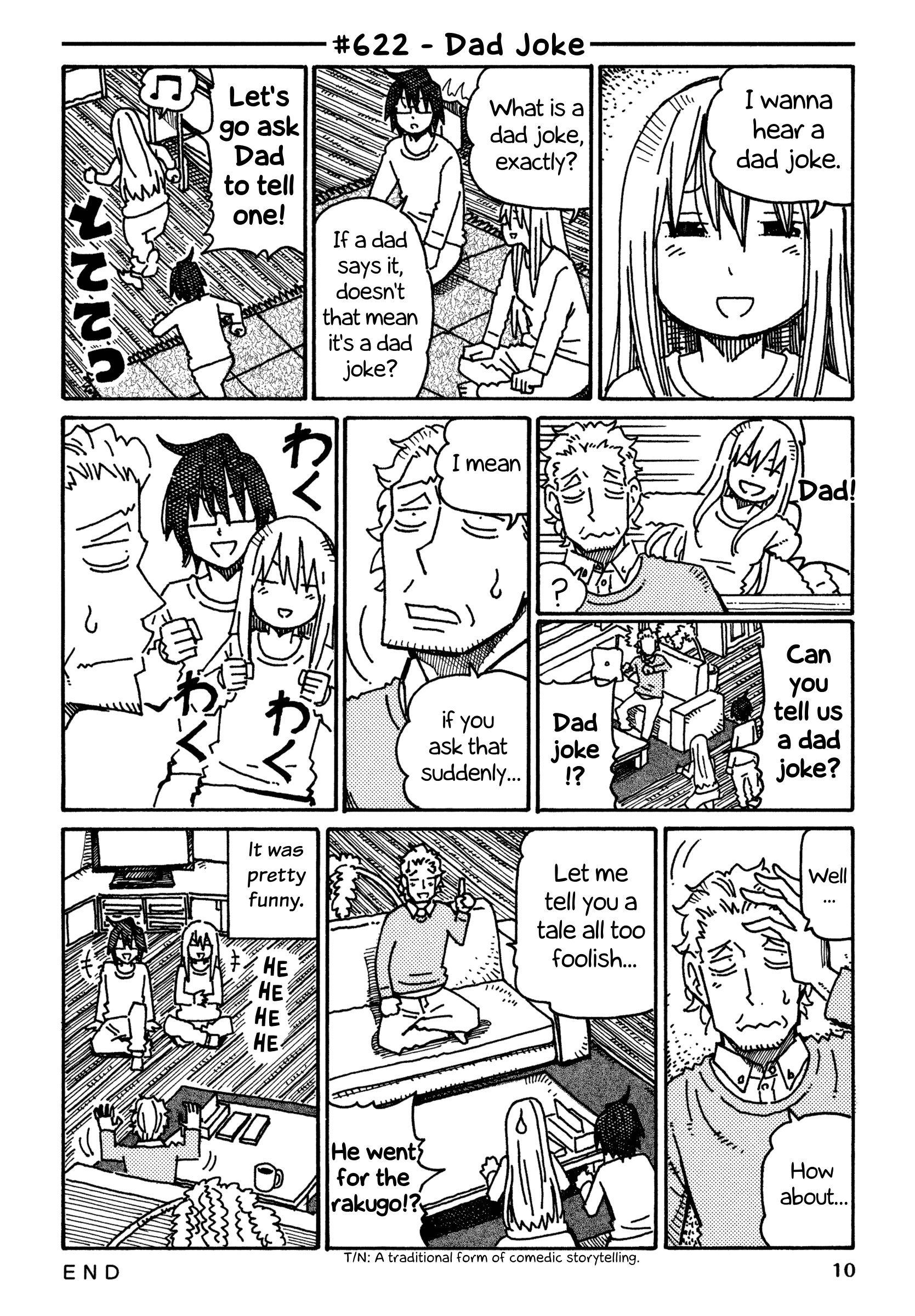 Hatarakanai Futari - Vol.11 Chapter 622: Dad Joke