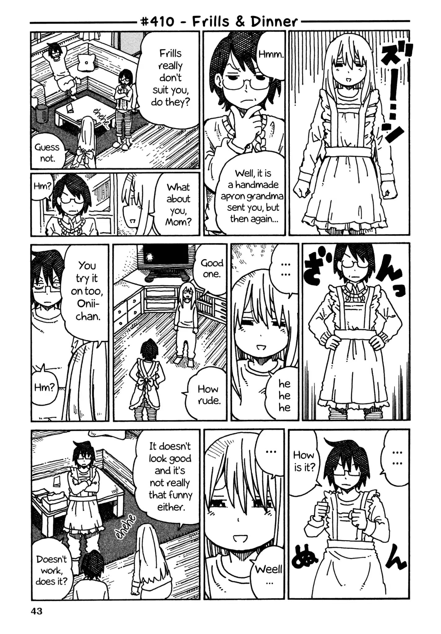 Hatarakanai Futari - Vol.8 Chapter 410: Frills & Dinner