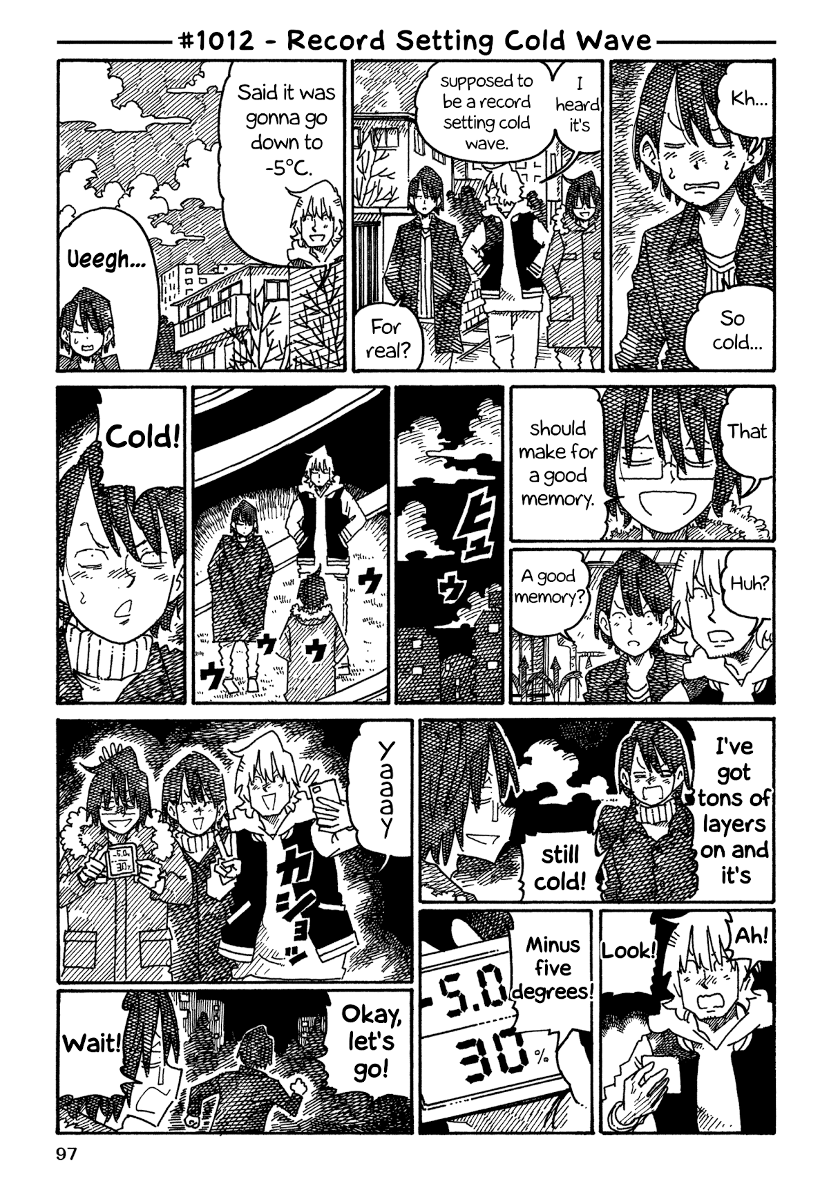 Hatarakanai Futari - Chapter 1012: Record Setting Cold Wave