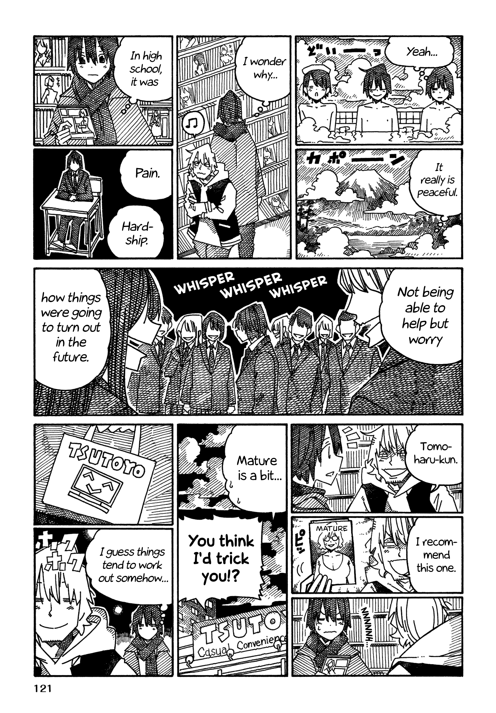 Hatarakanai Futari - Vol.22 Chapter 1443.2: Tomoharu-Kun's Peaceful Days