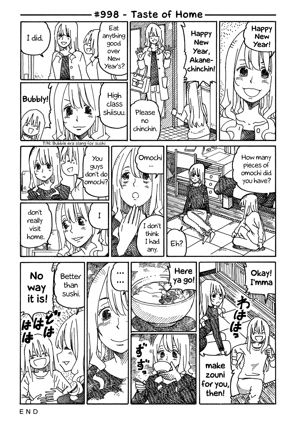 Hatarakanai Futari - Chapter 998: Taste Of Home