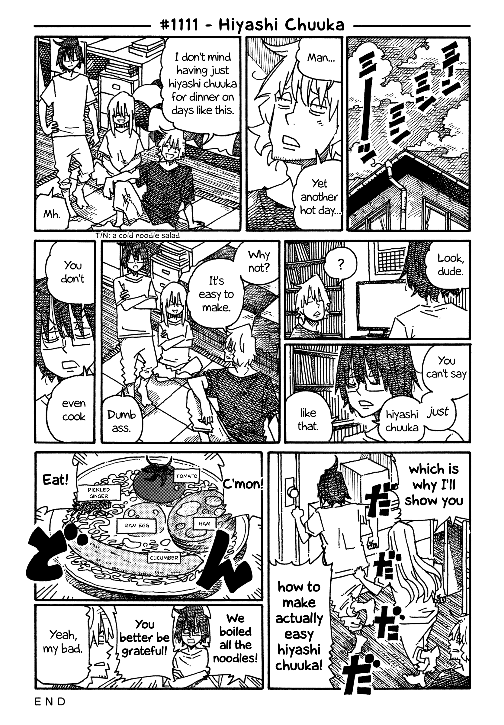 Hatarakanai Futari - Vol.18 Chapter 1111: Hiyashi Chuuka