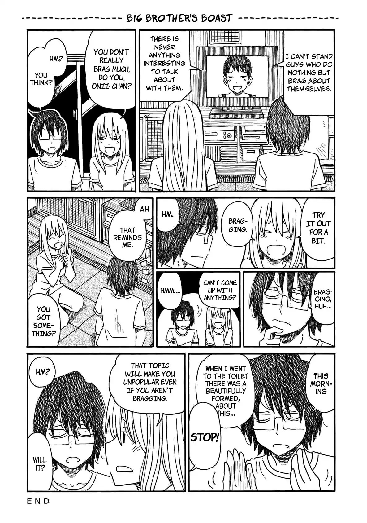 Hatarakanai Futari - Chapter 132.3: Big Brother's Boast