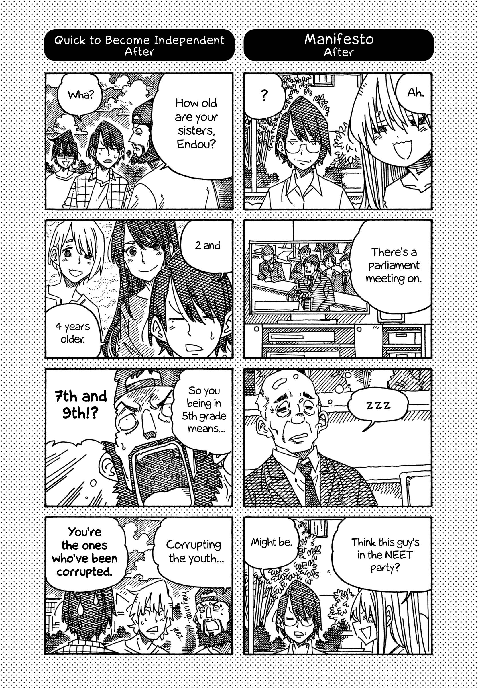 Hatarakanai Futari - Vol.21 Chapter 1352.1: Extras