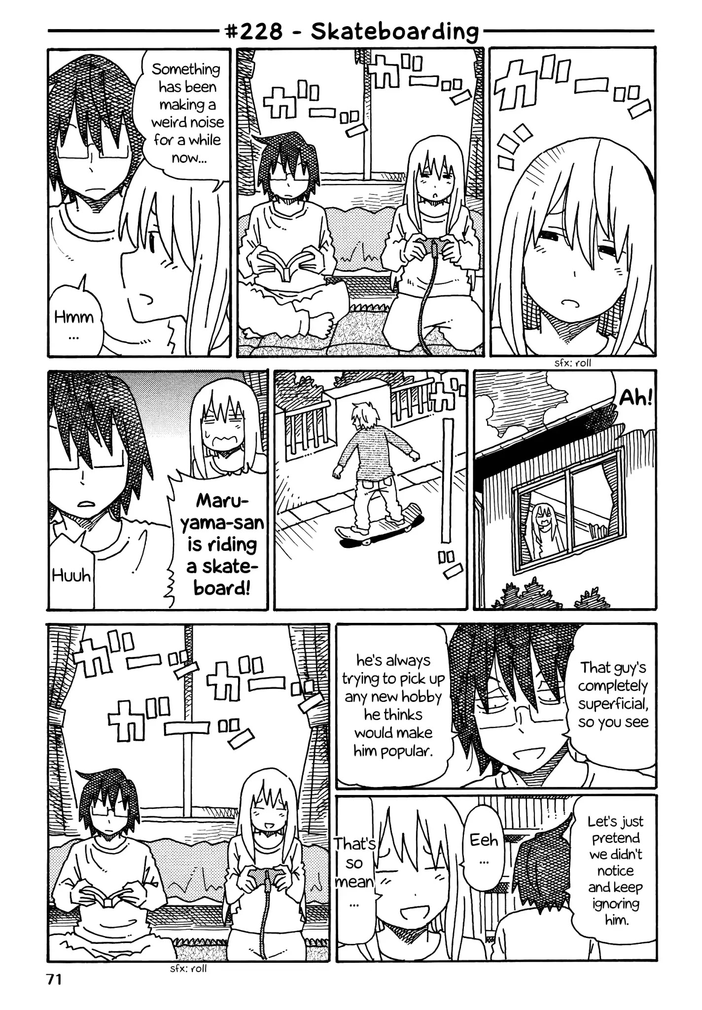 Hatarakanai Futari - Chapter 228: Skateboarding