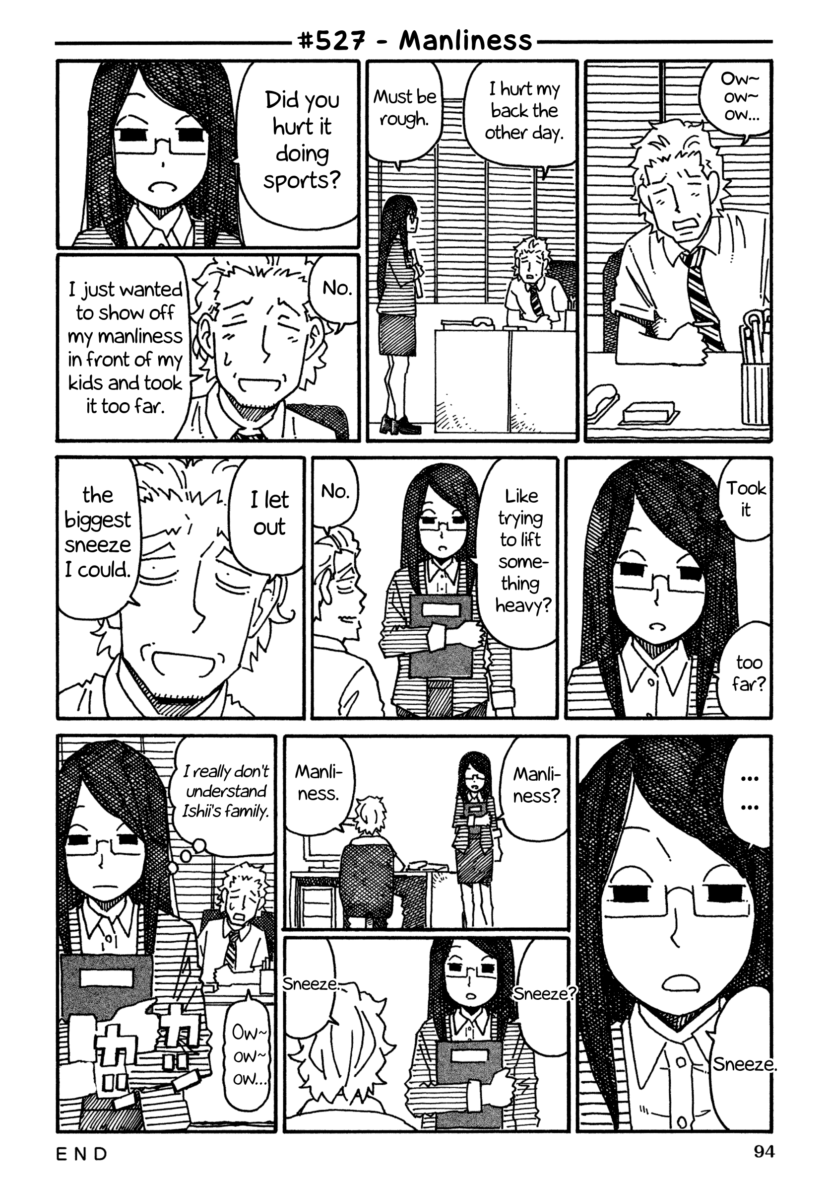 Hatarakanai Futari - Vol.9 Chapter 527: Manliness