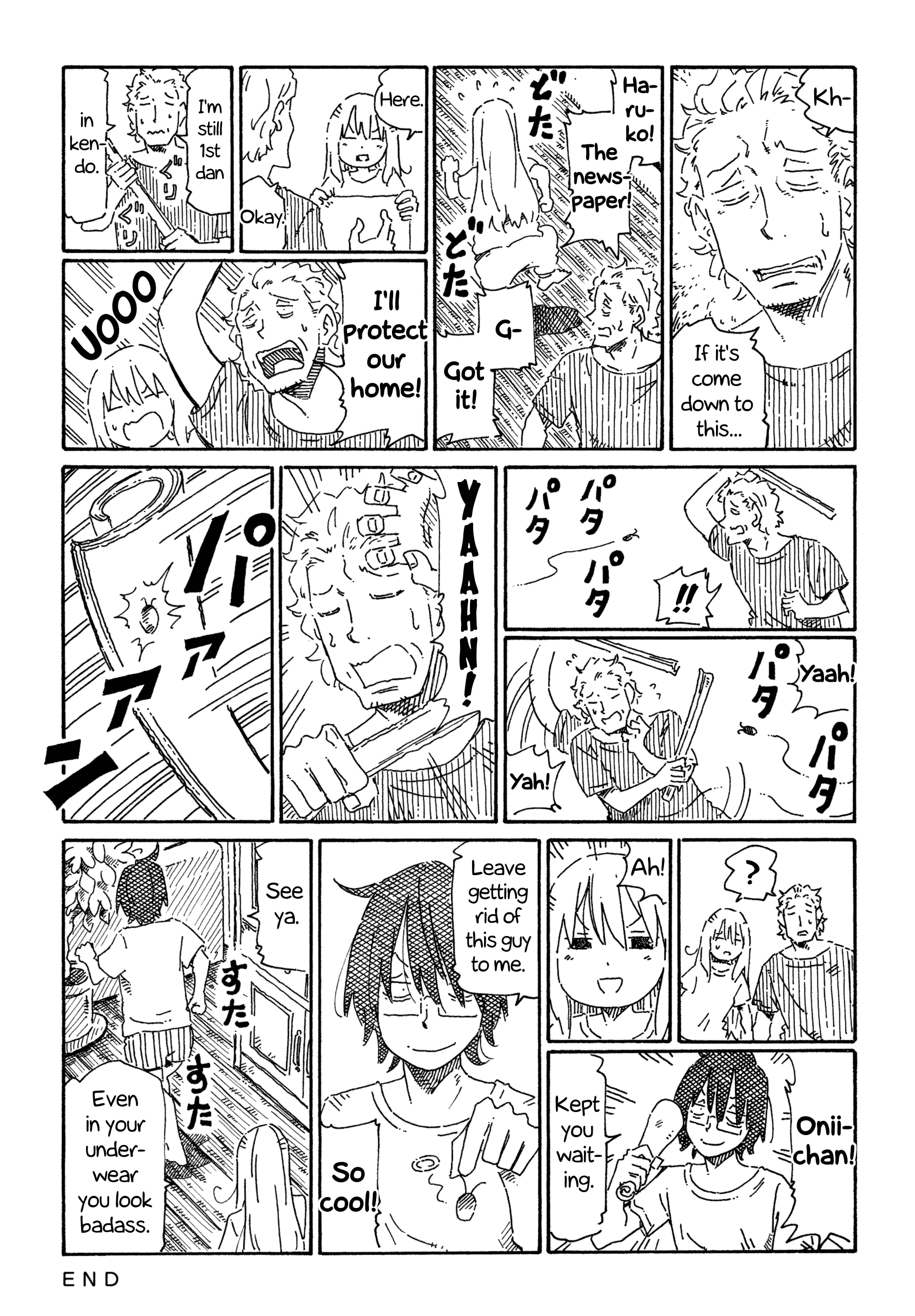 Hatarakanai Futari - Vol.12 Chapter 760: Dad Vs Roach