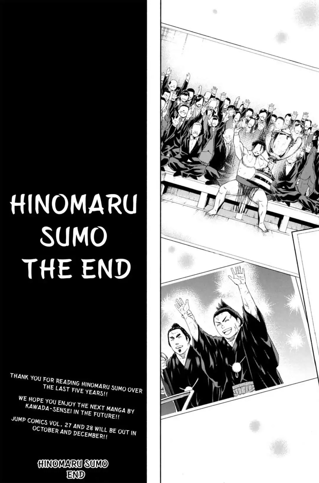 Hinomaru Zumou - Chapter 250: Sumo And Hinomaru Ushio [End]