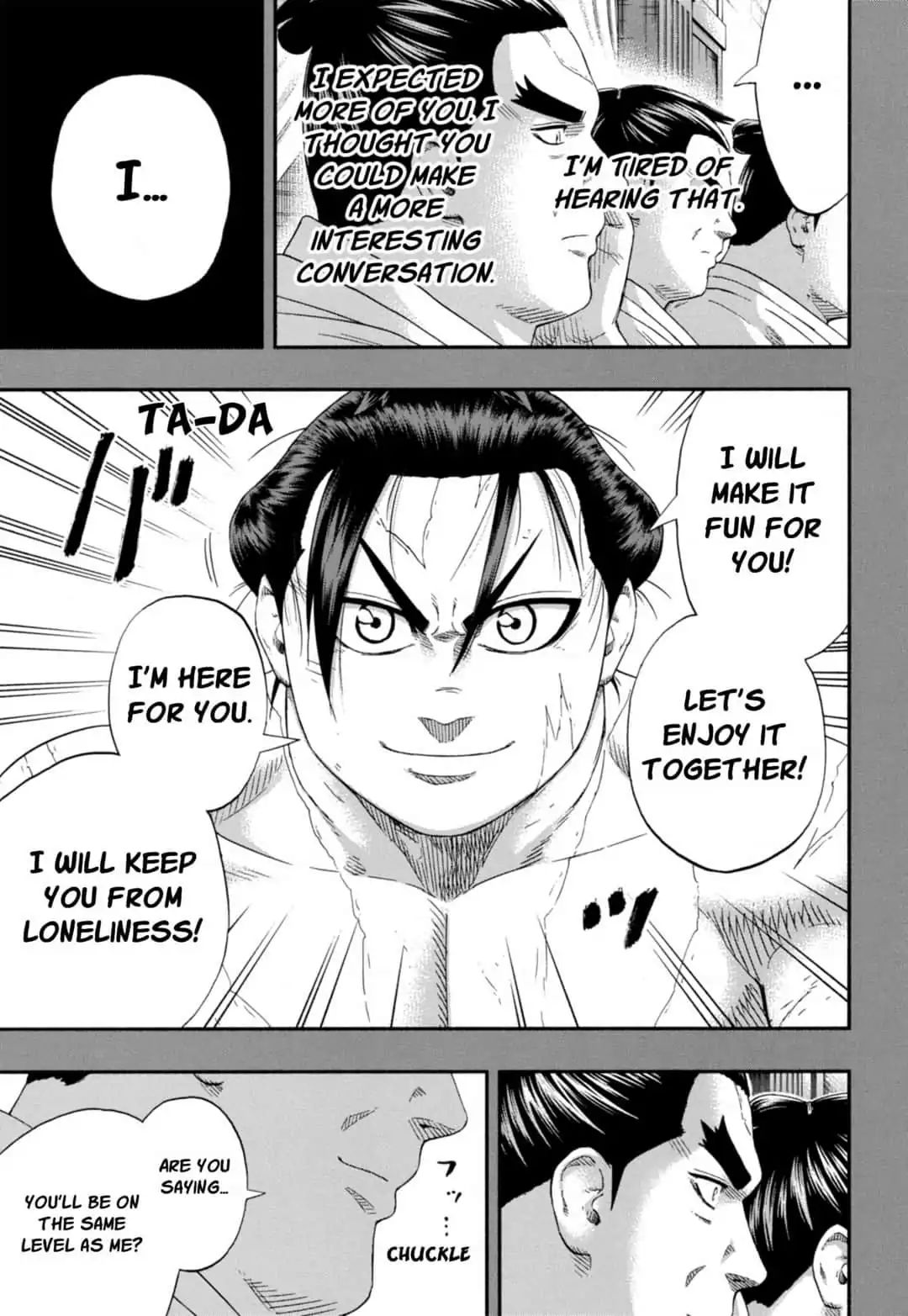 Hinomaru Zumou - Chapter 248: Onimaru Kunitsuna And Jin'o, Discourse