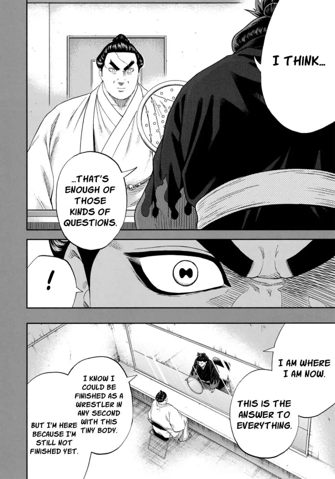 Hinomaru Zumou - Chapter 248: Onimaru Kunitsuna And Jin'o, Discourse