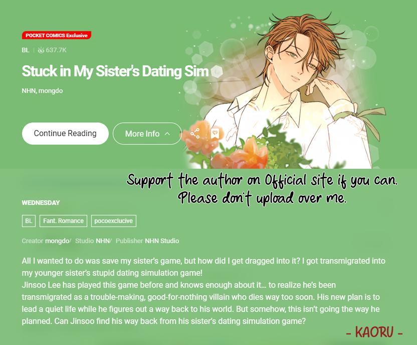 Stuck In My Sister's Dating Sim - Chapter 82