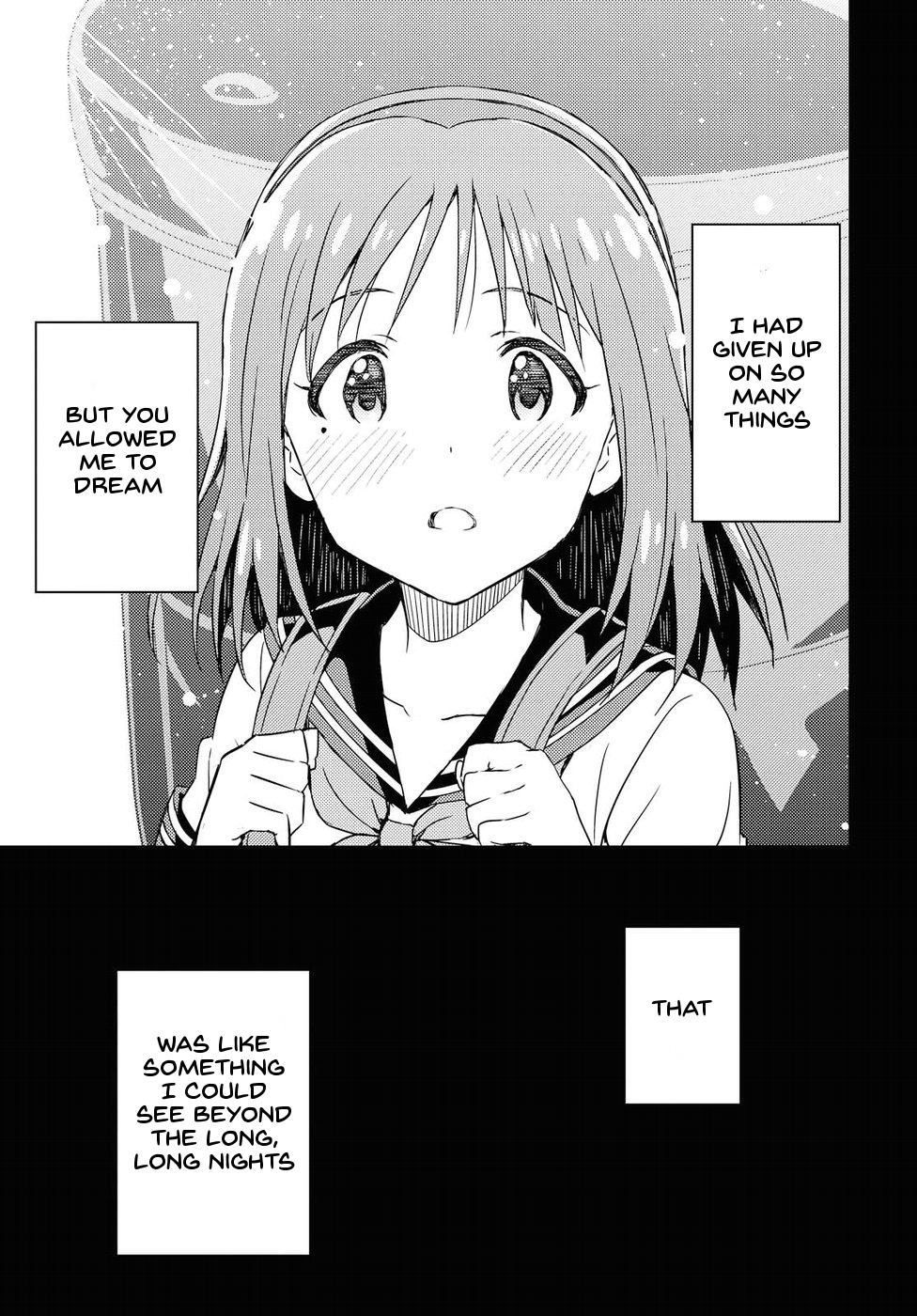 The Idolm@Ster: Asayake Wa Koganeiro - Chapter 11: To Tokyo, To Search For Her Mother's Footprints... And...