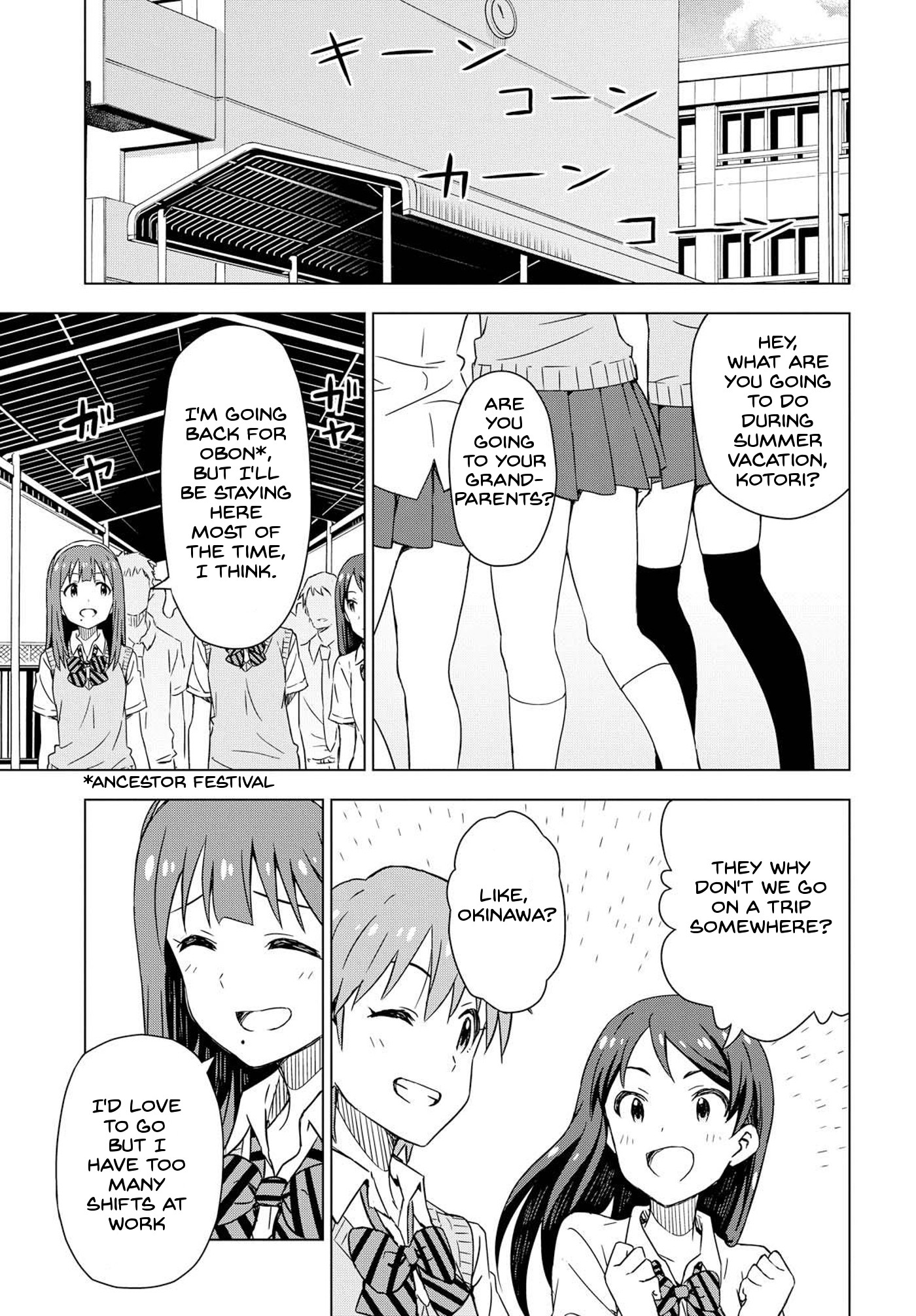 The Idolm@Ster: Asayake Wa Koganeiro - Chapter 6.2