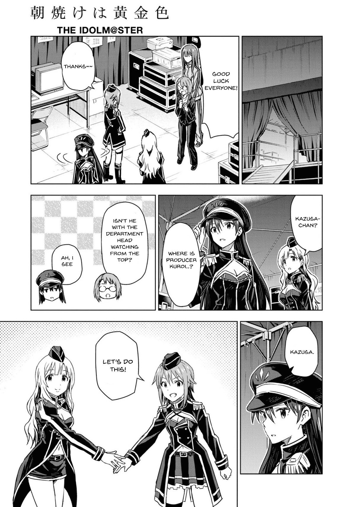 The Idolm@Ster: Asayake Wa Koganeiro - Chapter 28