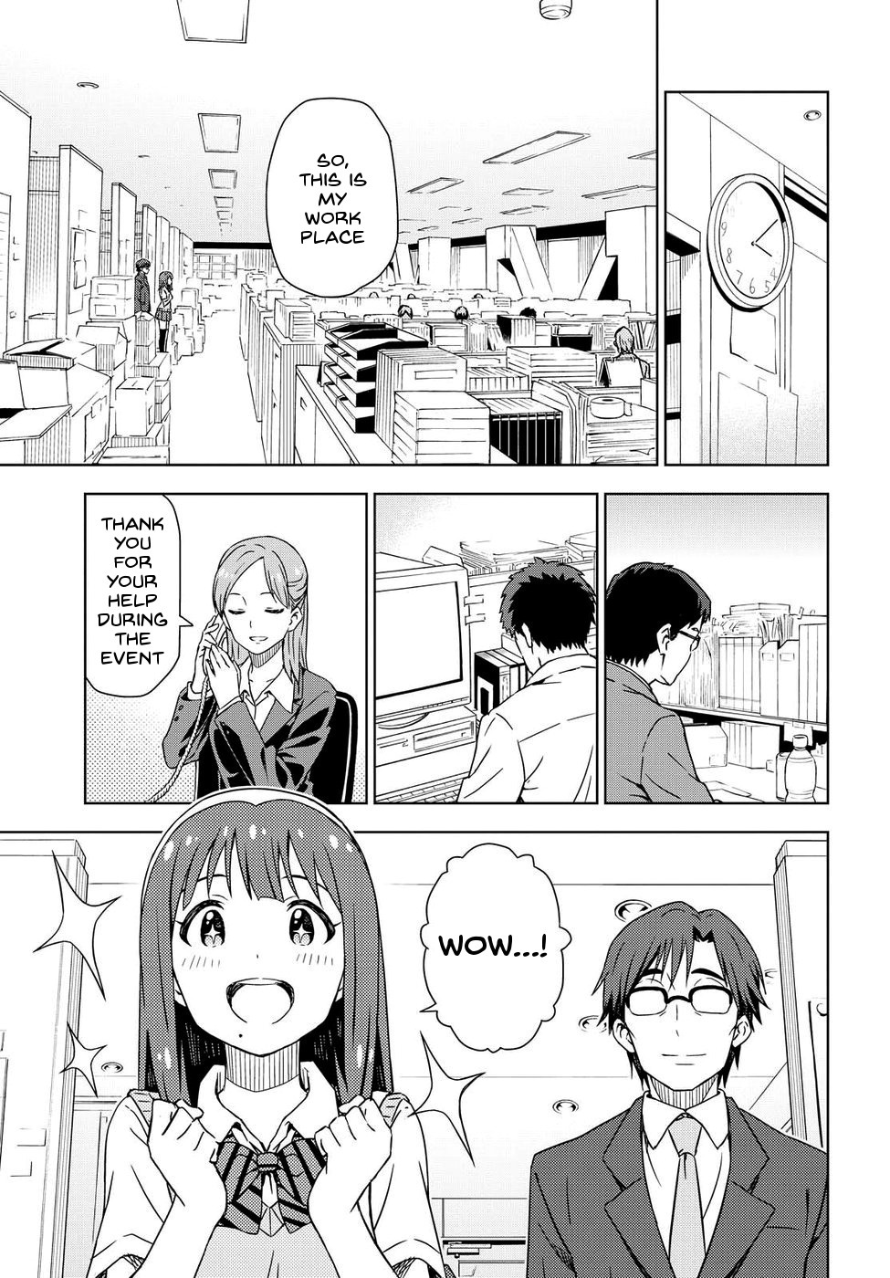 The Idolm@Ster: Asayake Wa Koganeiro - Chapter 3.2: Following The Footsteps Of My Mother