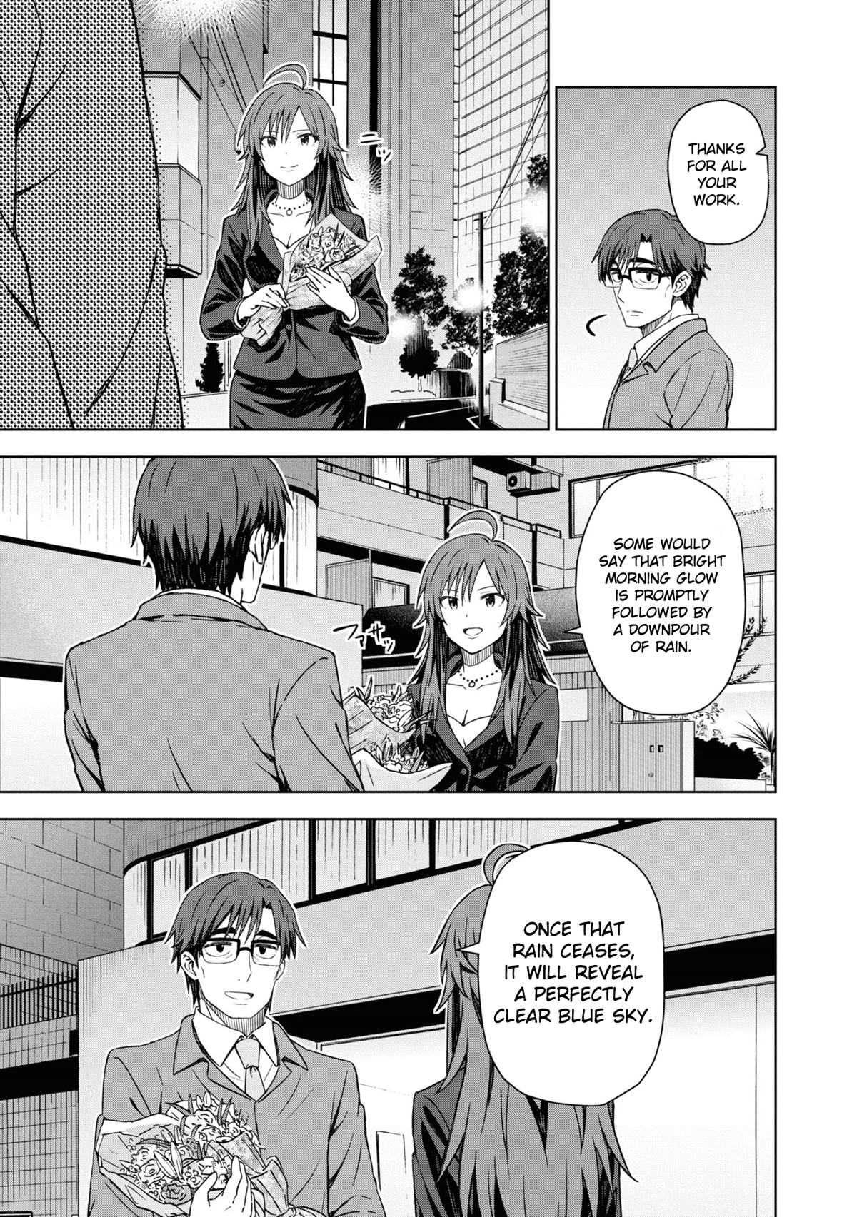 The Idolm@Ster: Asayake Wa Koganeiro - Chapter 34